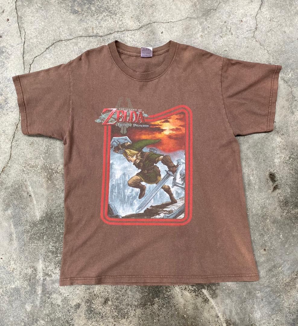 Vintage Vintage Anime Game The Legend of Zelda Rare Tees Size US M / EU 48-50 / 2 - 1 Thumbnail