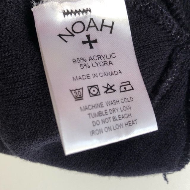 Noah Noah WAR IS HELL Beanie NAVY Size ONE SIZE - 4 Thumbnail
