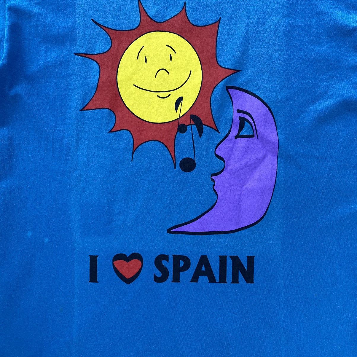 Vintage Vintage 90s Sun I Love Spain Tees Size US M / EU 48-50 / 2 - 6 Thumbnail