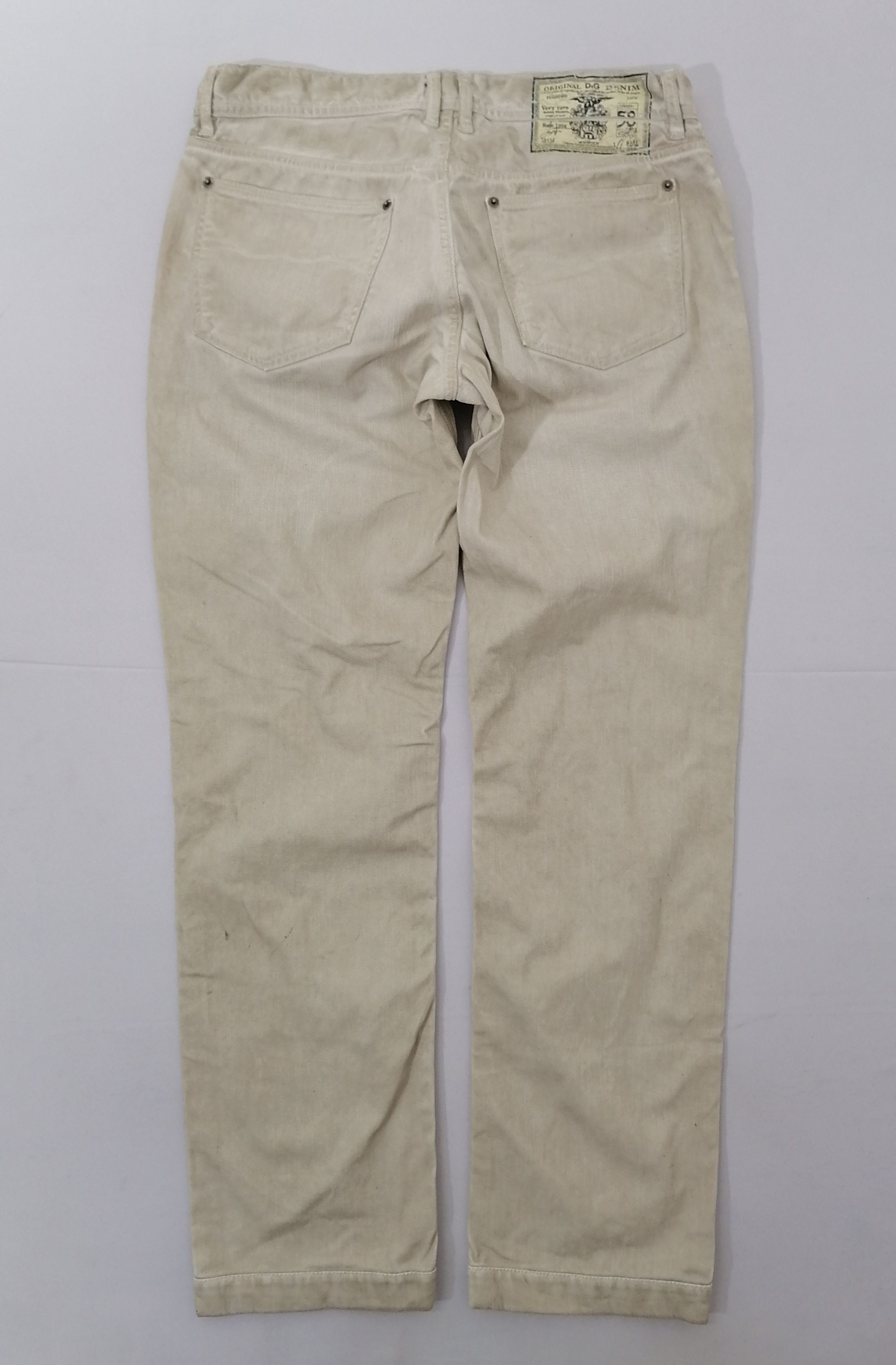 Dolce & Gabbana × Vintage Dolce & Gabbana Damaged Style Fly Button Jeans Size US 36 / EU 52 - 2 Thumbnail