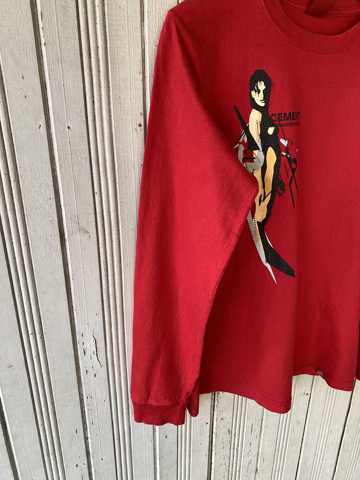 Japanese Brand Vintage Tomb Rider Lara Croft Distressed Long Sleeve Size US M / EU 48-50 / 2 - 15 Thumbnail