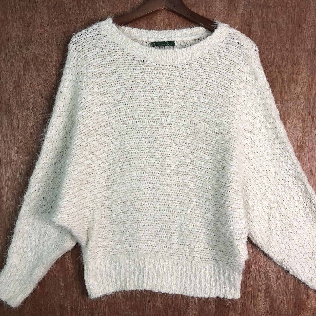 Weaver Cream Mohair Knitwear