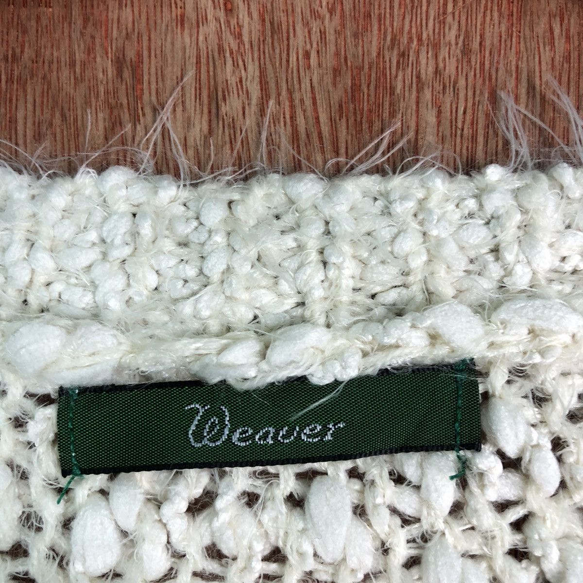 Weaver Cream Mohair Knitwear