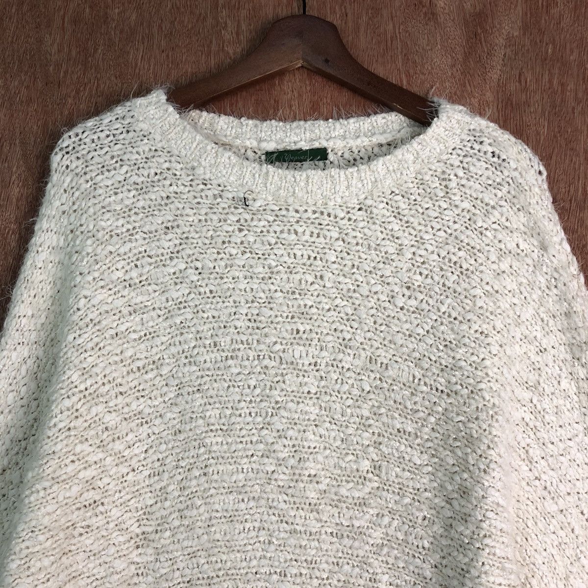 Weaver Cream Mohair Knitwear