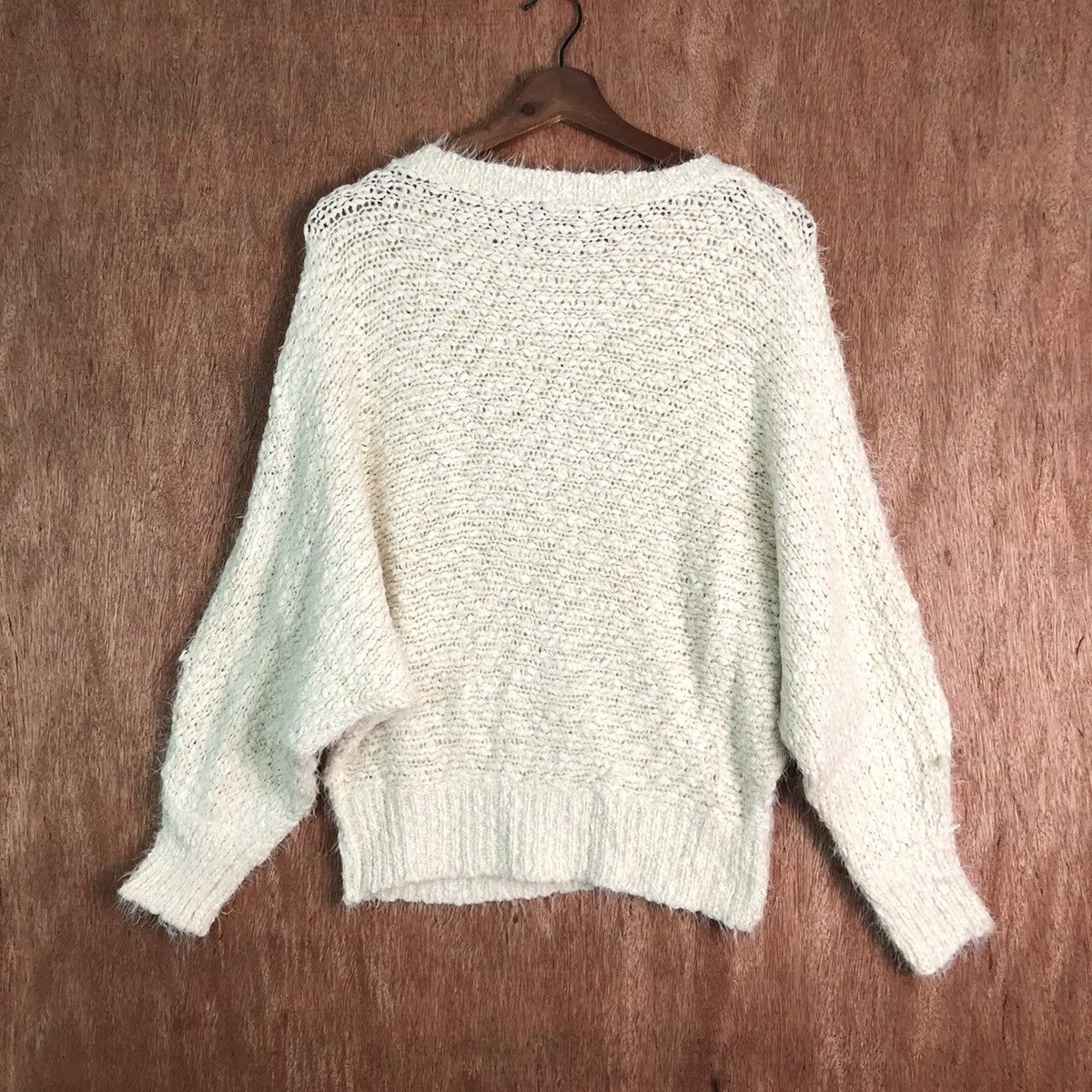 Weaver Cream Mohair Knitwear
