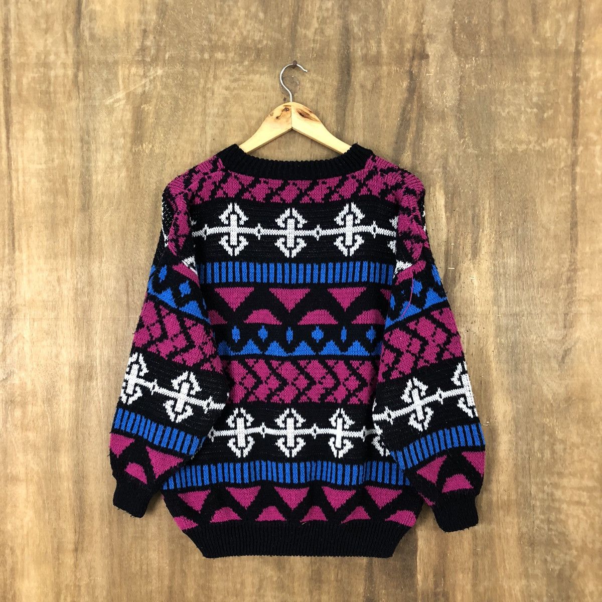 Aran Isles Knitwear Japanese Brand Navajo Tribal Knitwear #020 Size US L / EU 52-54 / 3 - 5 Thumbnail