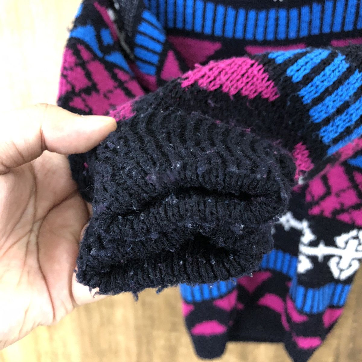 Aran Isles Knitwear Japanese Brand Navajo Tribal Knitwear #020 Size US L / EU 52-54 / 3 - 4 Thumbnail