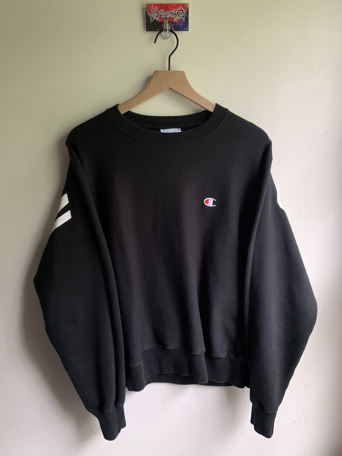 Champion × Vintage Champion Spellout Reverse Weave Crewneck Sweatshirt Size US M / EU 48-50 / 2 - 5 Thumbnail