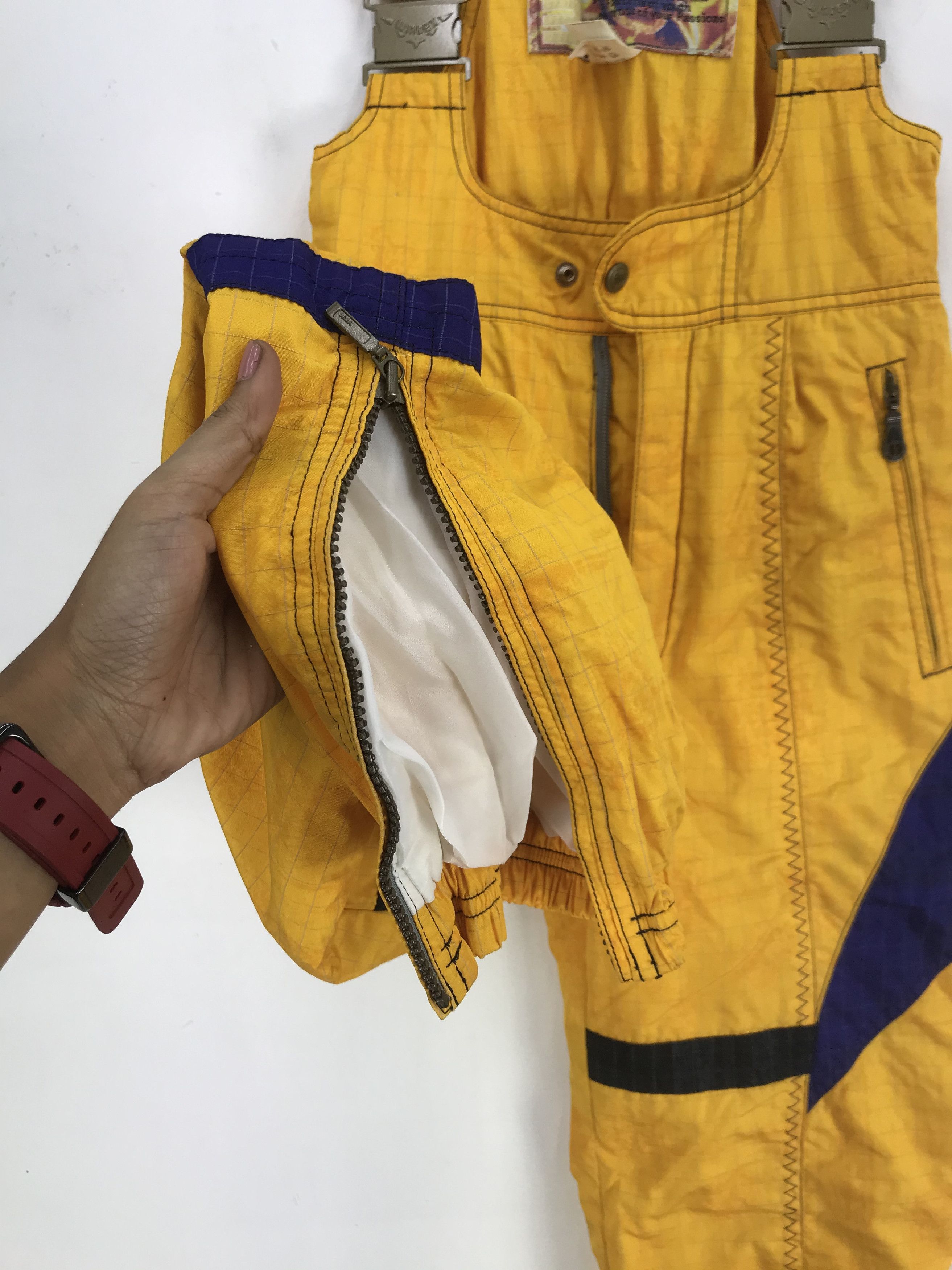 Japanese Brand Vintage Windex Ski Suit Overall Jumpsuit Snowboard Size 26" / US 2 / IT 38 - 11 Thumbnail