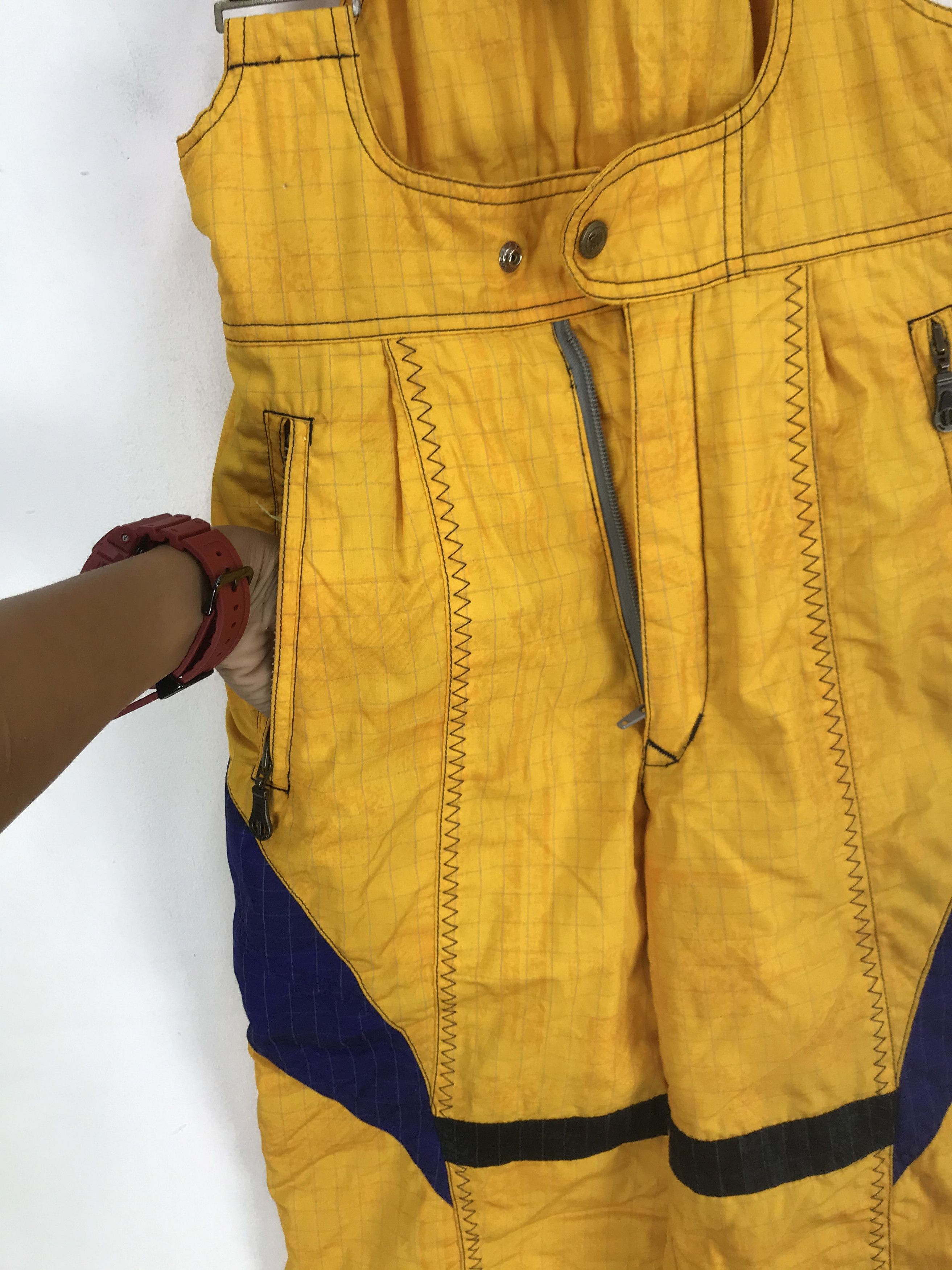 Japanese Brand Vintage Windex Ski Suit Overall Jumpsuit Snowboard Size 26" / US 2 / IT 38 - 9 Thumbnail