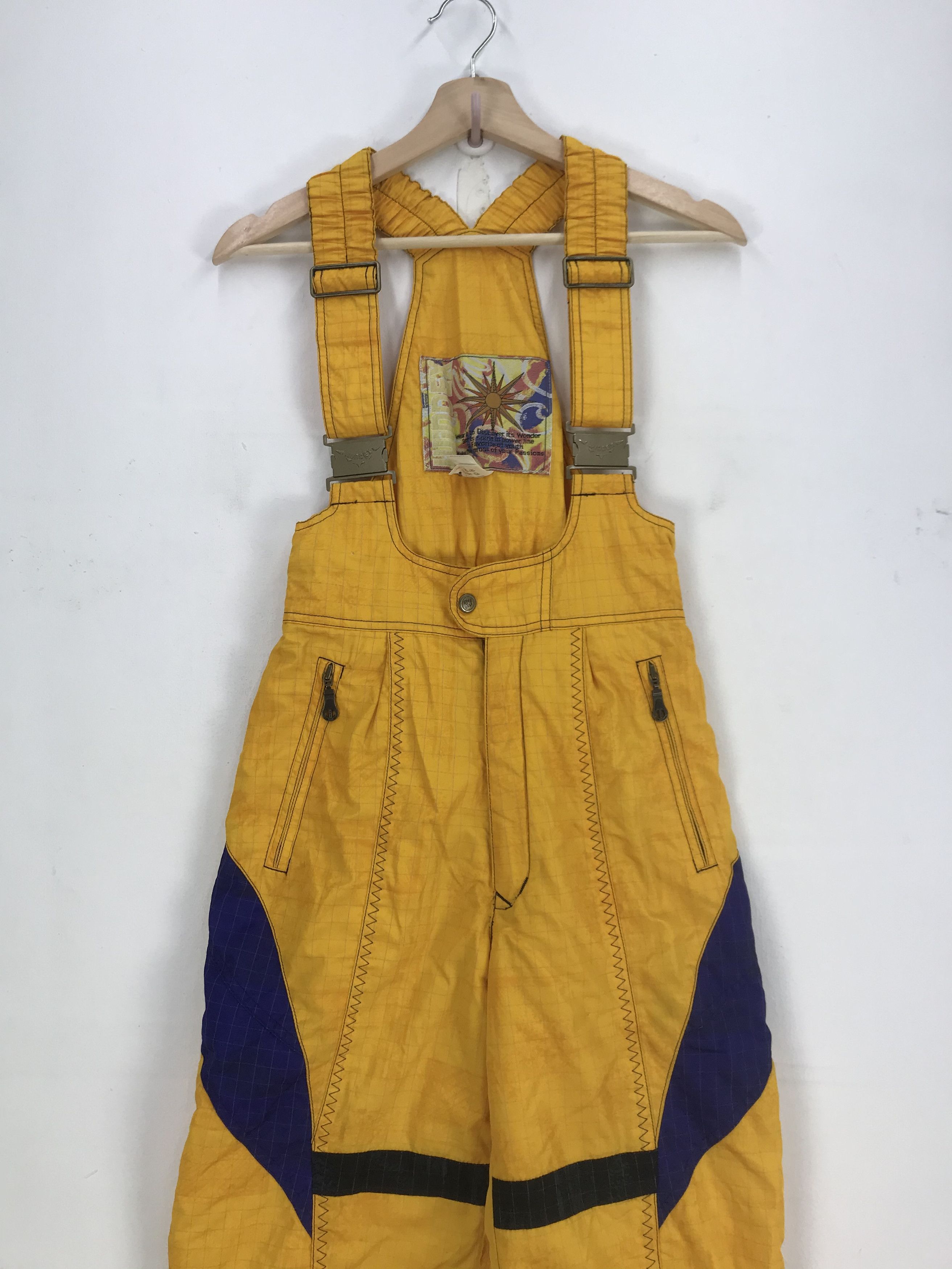 Japanese Brand Vintage Windex Ski Suit Overall Jumpsuit Snowboard Size 26" / US 2 / IT 38 - 4 Thumbnail