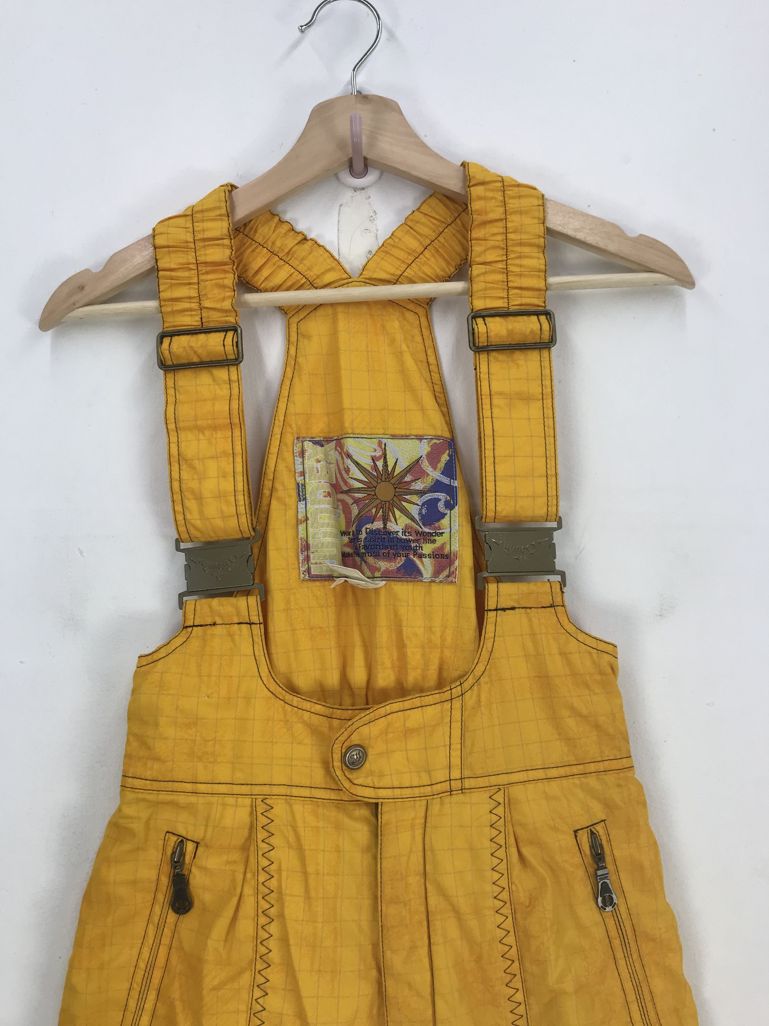 Japanese Brand Vintage Windex Ski Suit Overall Jumpsuit Snowboard Size 26" / US 2 / IT 38 - 3 Thumbnail
