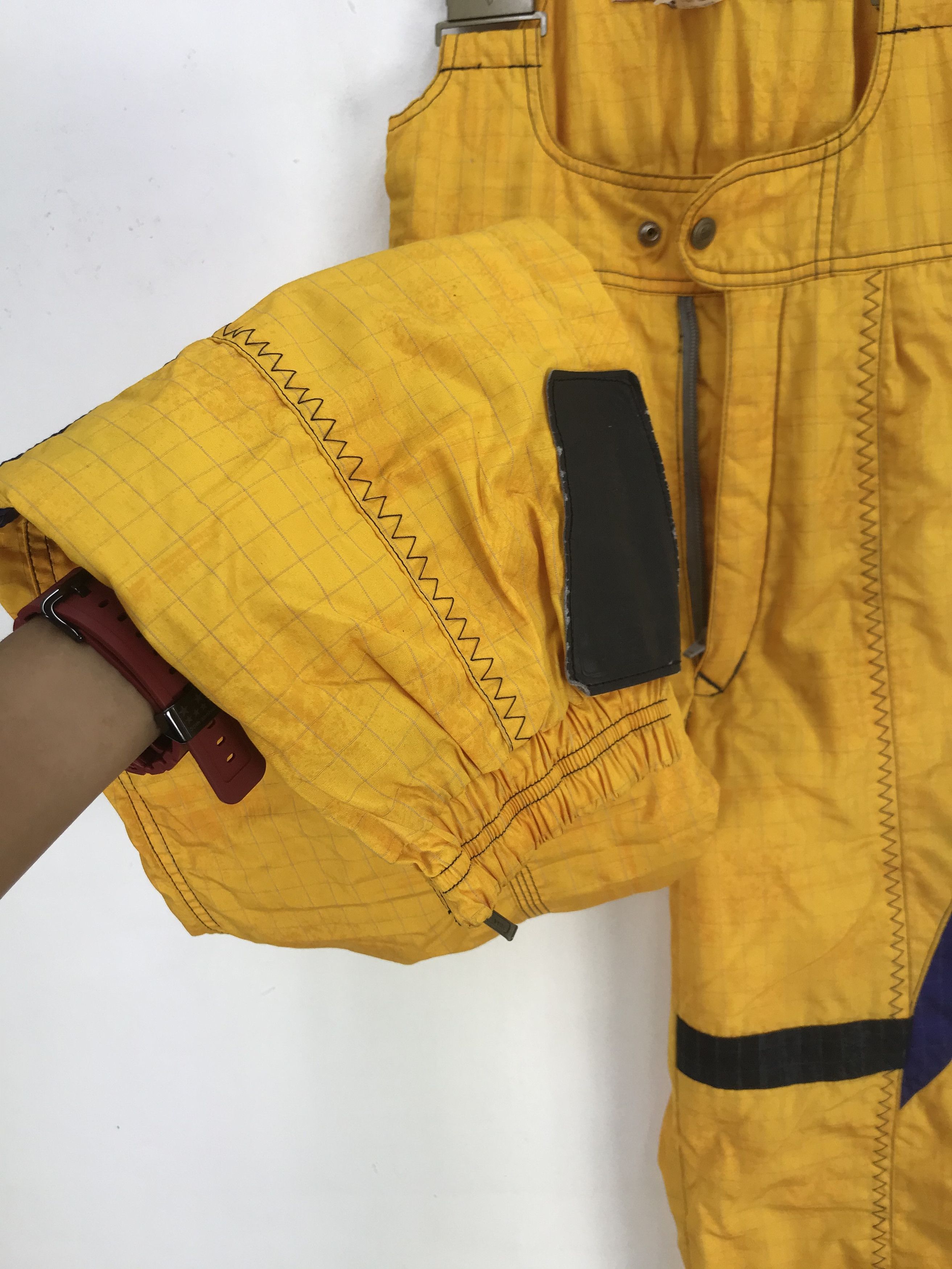 Japanese Brand Vintage Windex Ski Suit Overall Jumpsuit Snowboard Size 26" / US 2 / IT 38 - 10 Thumbnail