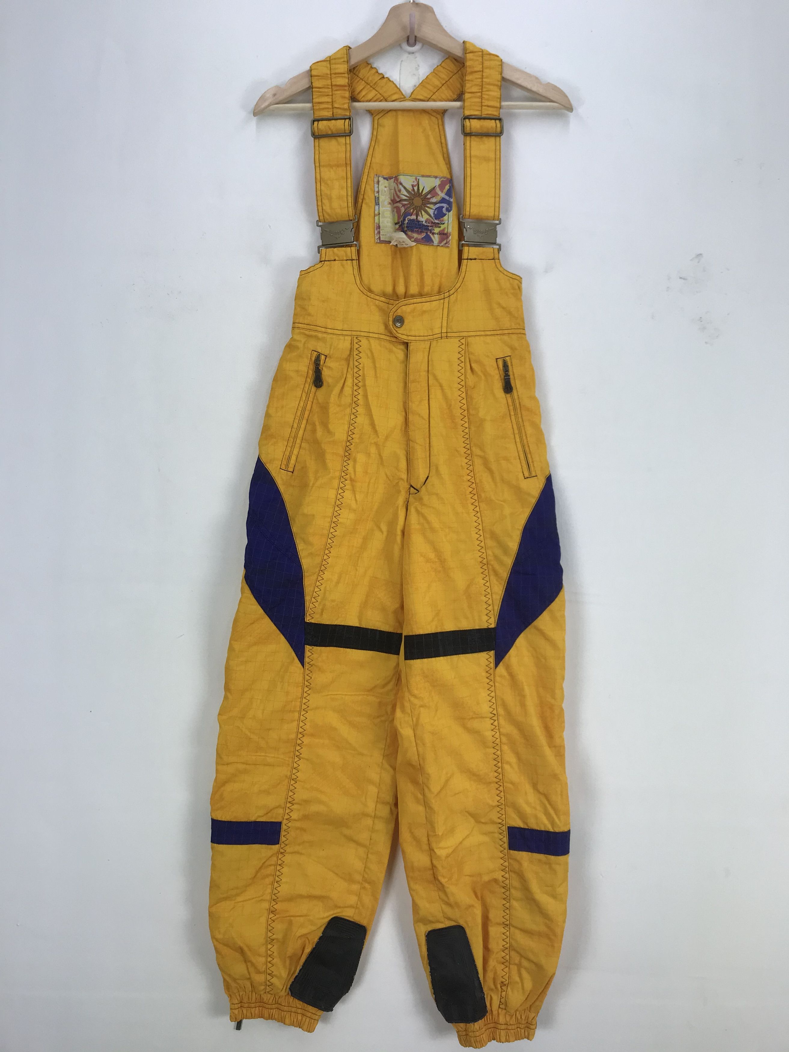 Japanese Brand Vintage Windex Ski Suit Overall Jumpsuit Snowboard Size 26" / US 2 / IT 38 - 1 Thumbnail