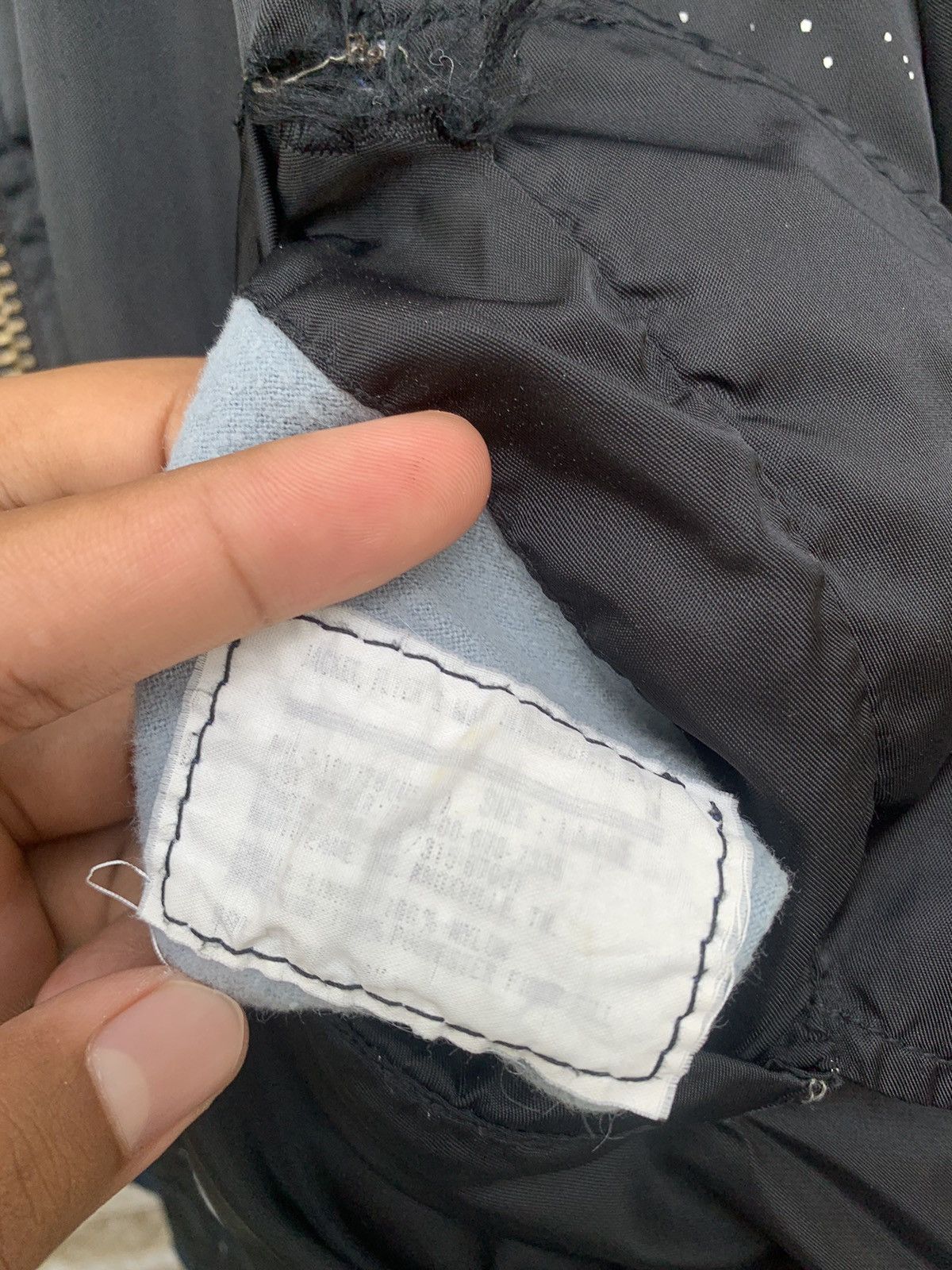 Vintage 🪖Vintage THRASHED MA-1 Man Intermediate Bomber Jacket Size US M / EU 48-50 / 2 - 13 Thumbnail