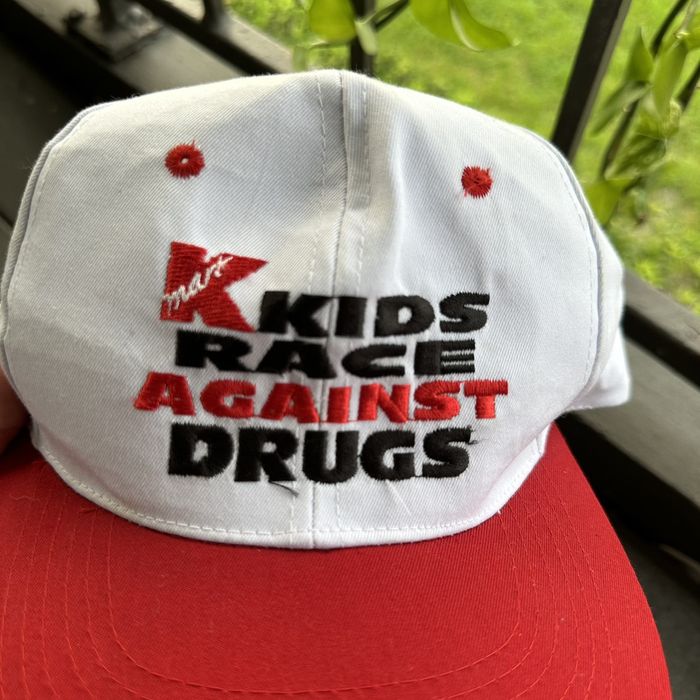 Vintage Vintage 90s Kmart “Kids Race Against Drugs” Hat Grailed