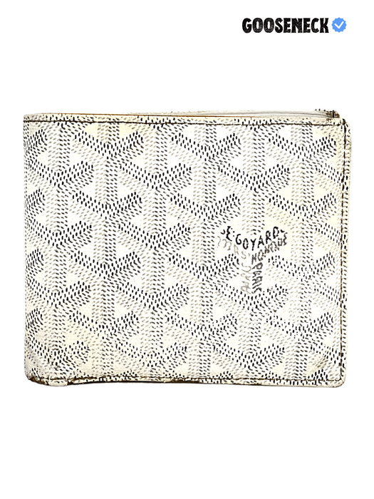 GOYARD Goyardine Saint Florentin Bi-Fold Wallet Grey 183076