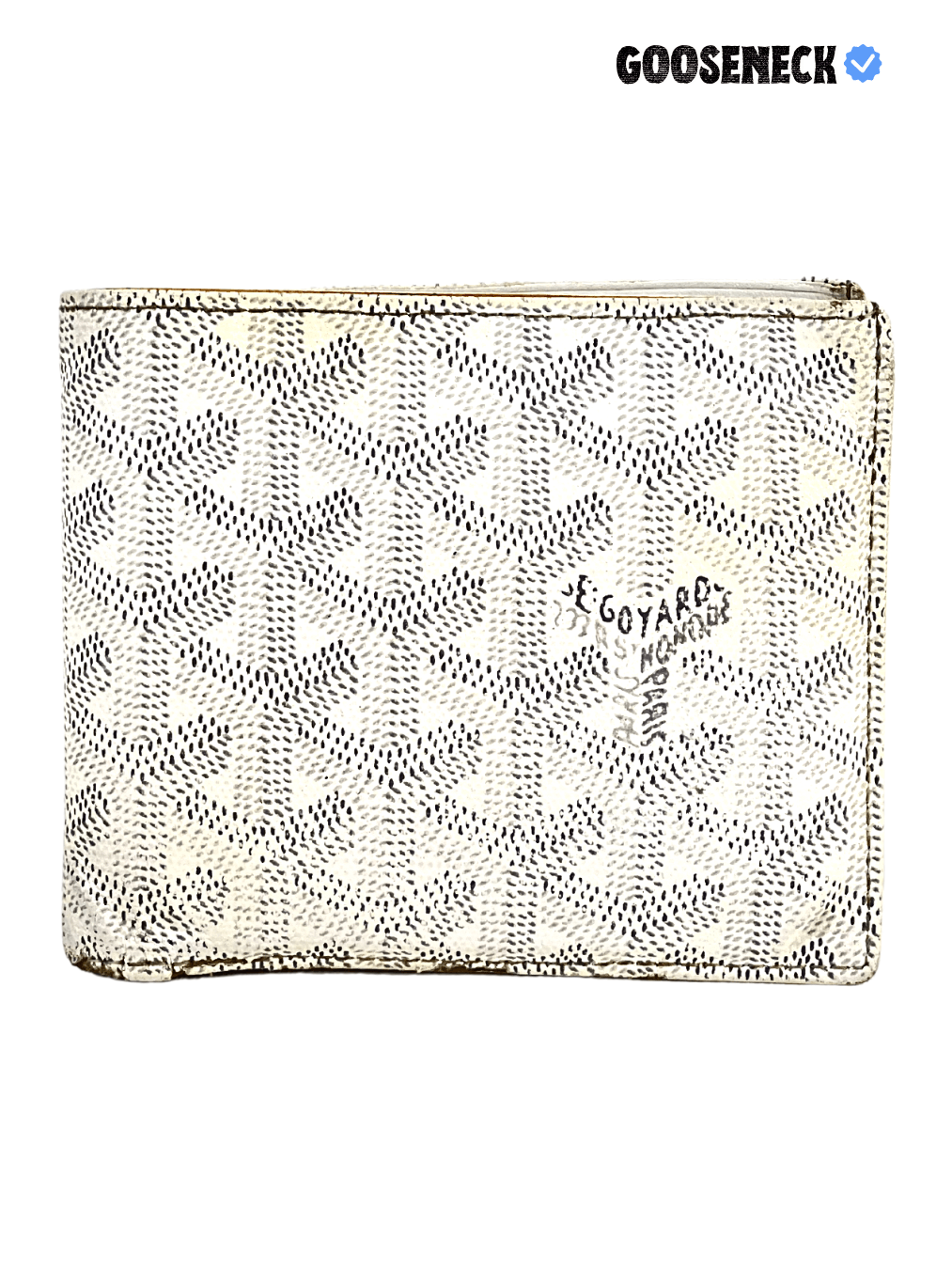 image of Goyard St. Florentin Bifold Wallet in White, Men's