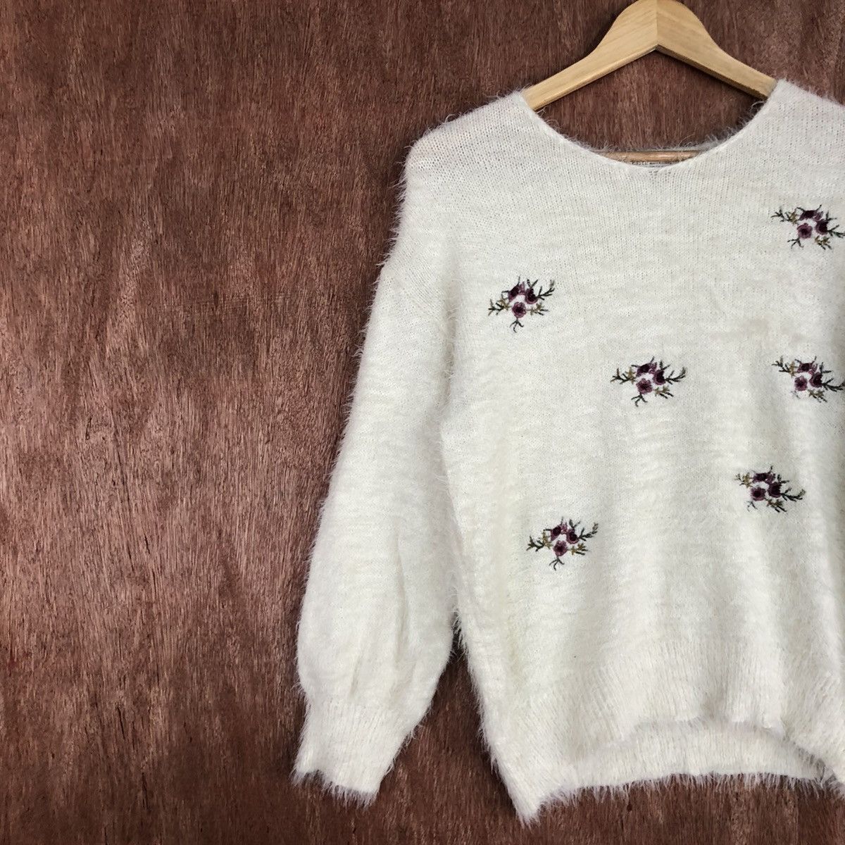 Japanese Brand Japanese Brand Mohair Art Knitwear #0436 Size US M / EU 48-50 / 2 - 7 Thumbnail