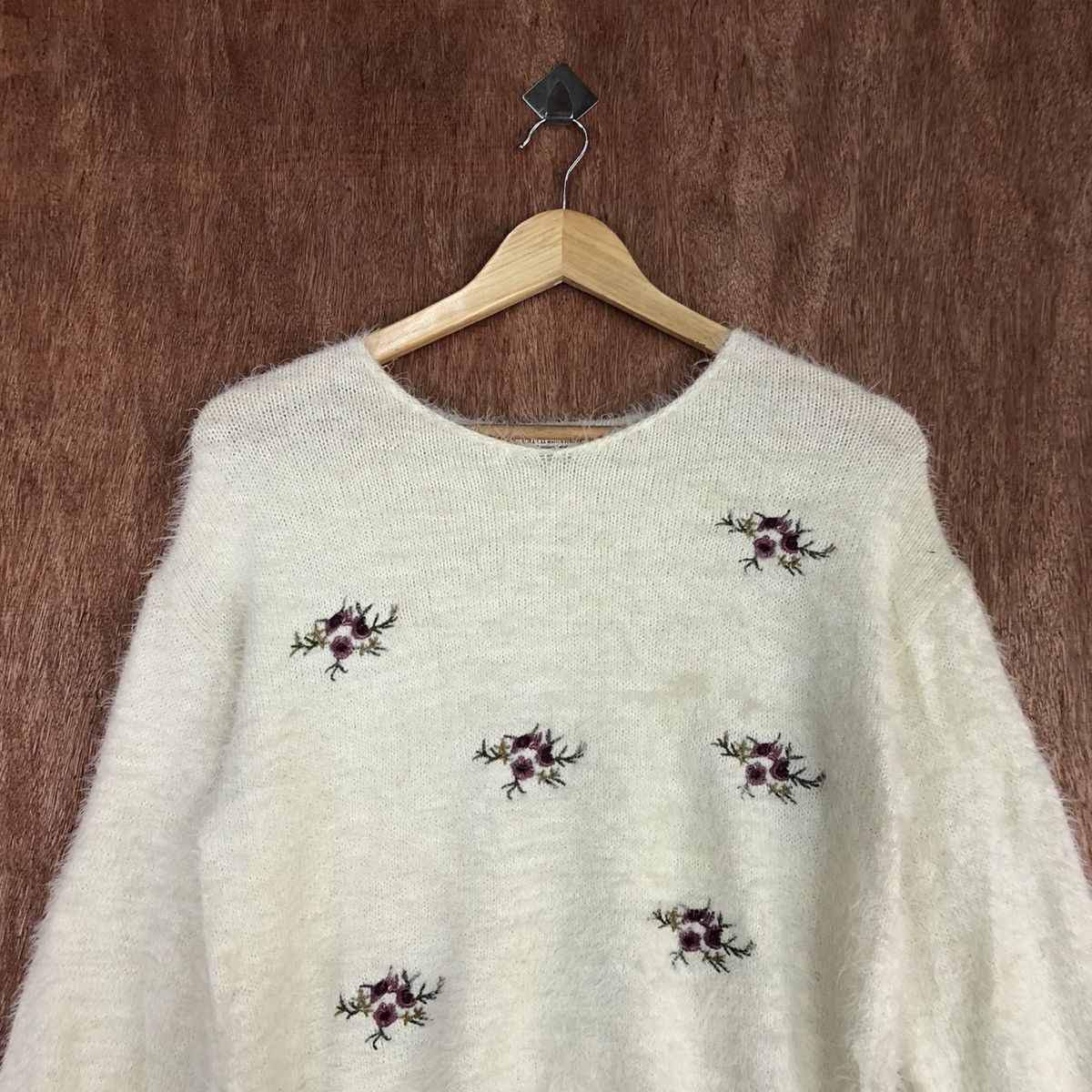 Japanese Brand Japanese Brand Mohair Art Knitwear #0436 Size US M / EU 48-50 / 2 - 2 Thumbnail