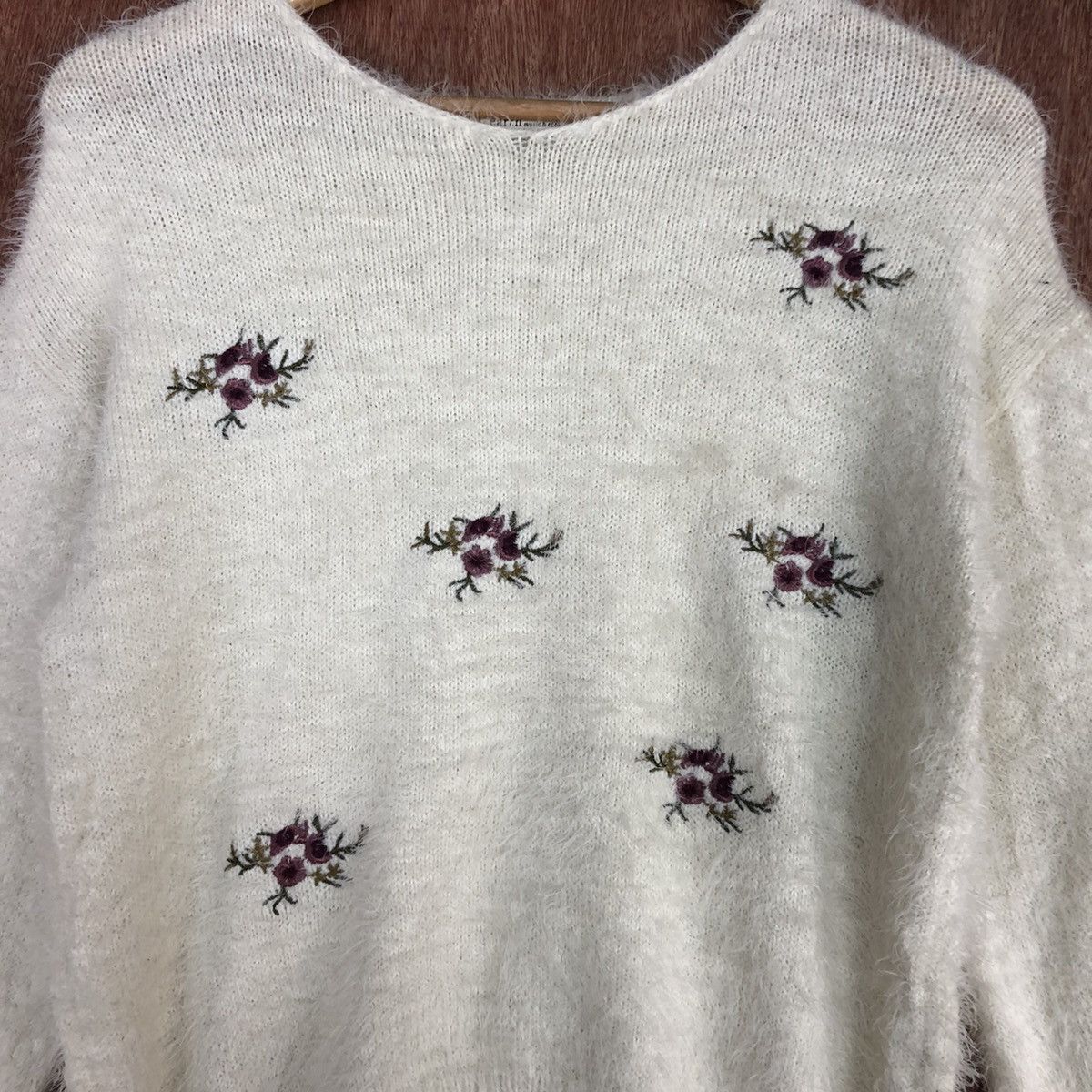 Japanese Brand Japanese Brand Mohair Art Knitwear #0436 Size US M / EU 48-50 / 2 - 10 Thumbnail