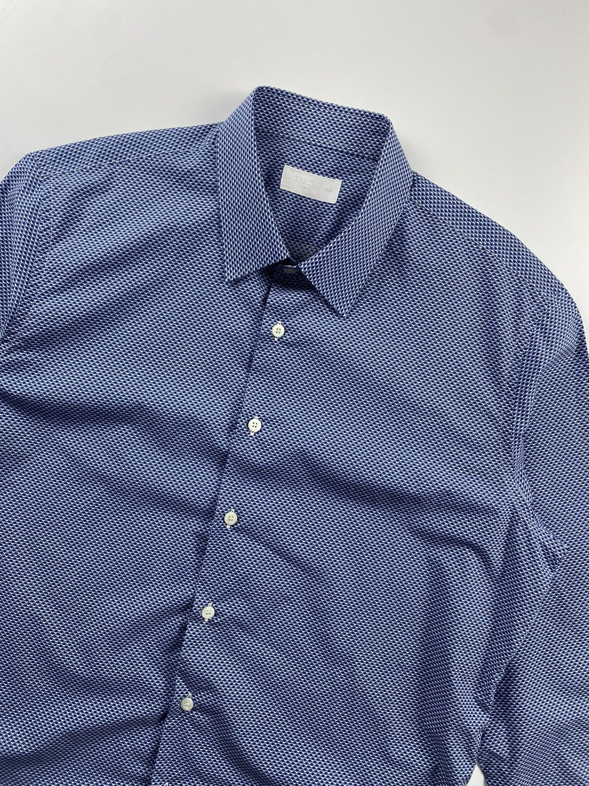 Prada Prada 2018 Long Sleeve Shirt Size US XL / EU 56 / 4 - 2 Thumbnail