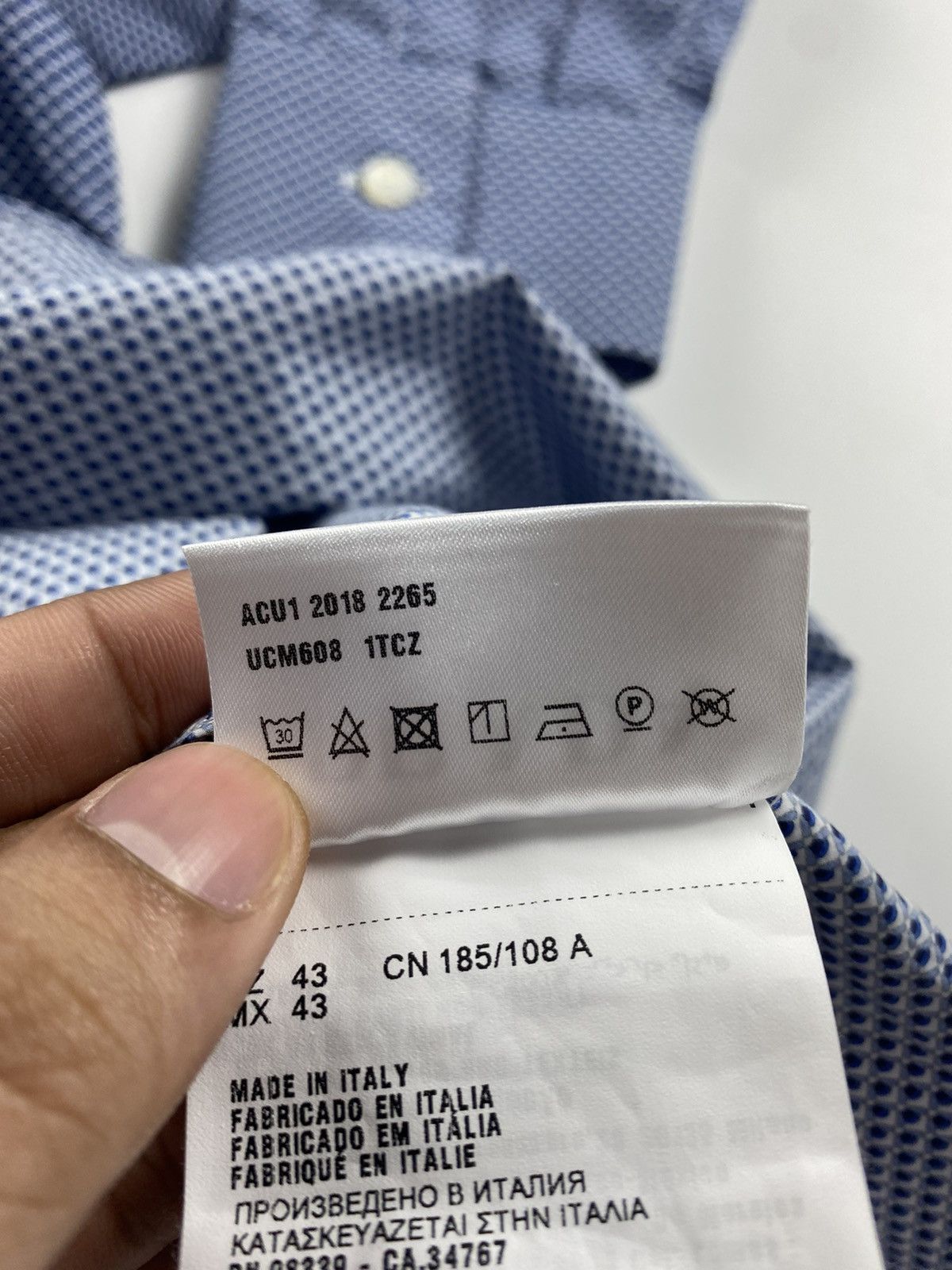 Prada Prada 2018 Long Sleeve Shirt Size US XL / EU 56 / 4 - 7 Thumbnail