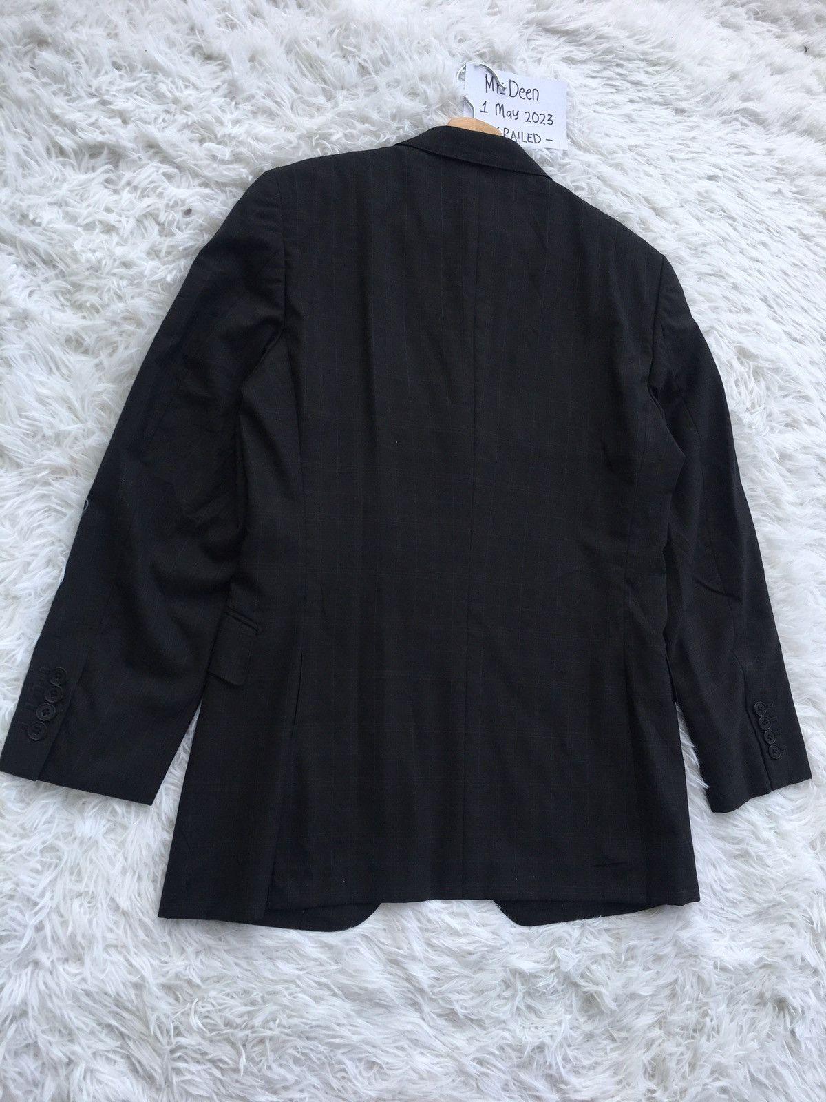 Burberry Vintage Burberry Checkered Black Label Blazer Size 38R - 12 Thumbnail