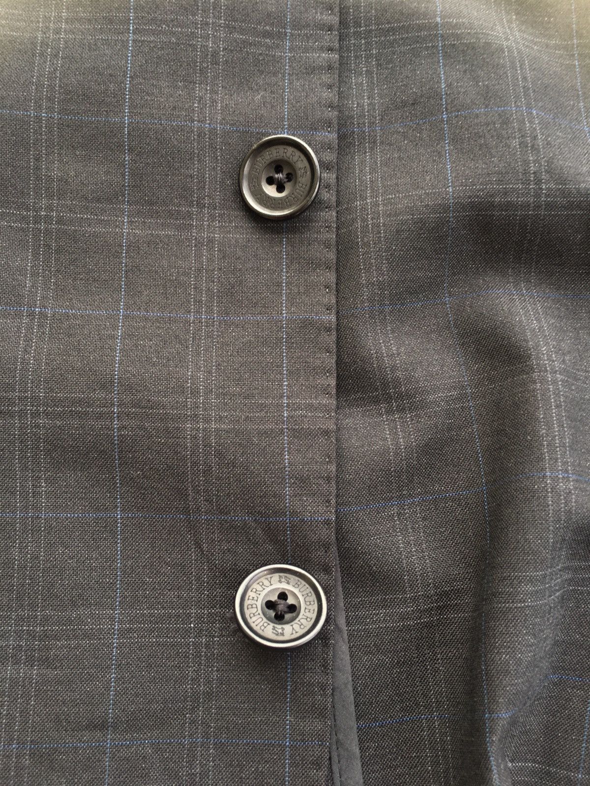 Burberry Vintage Burberry Checkered Black Label Blazer Size 38R - 8 Thumbnail