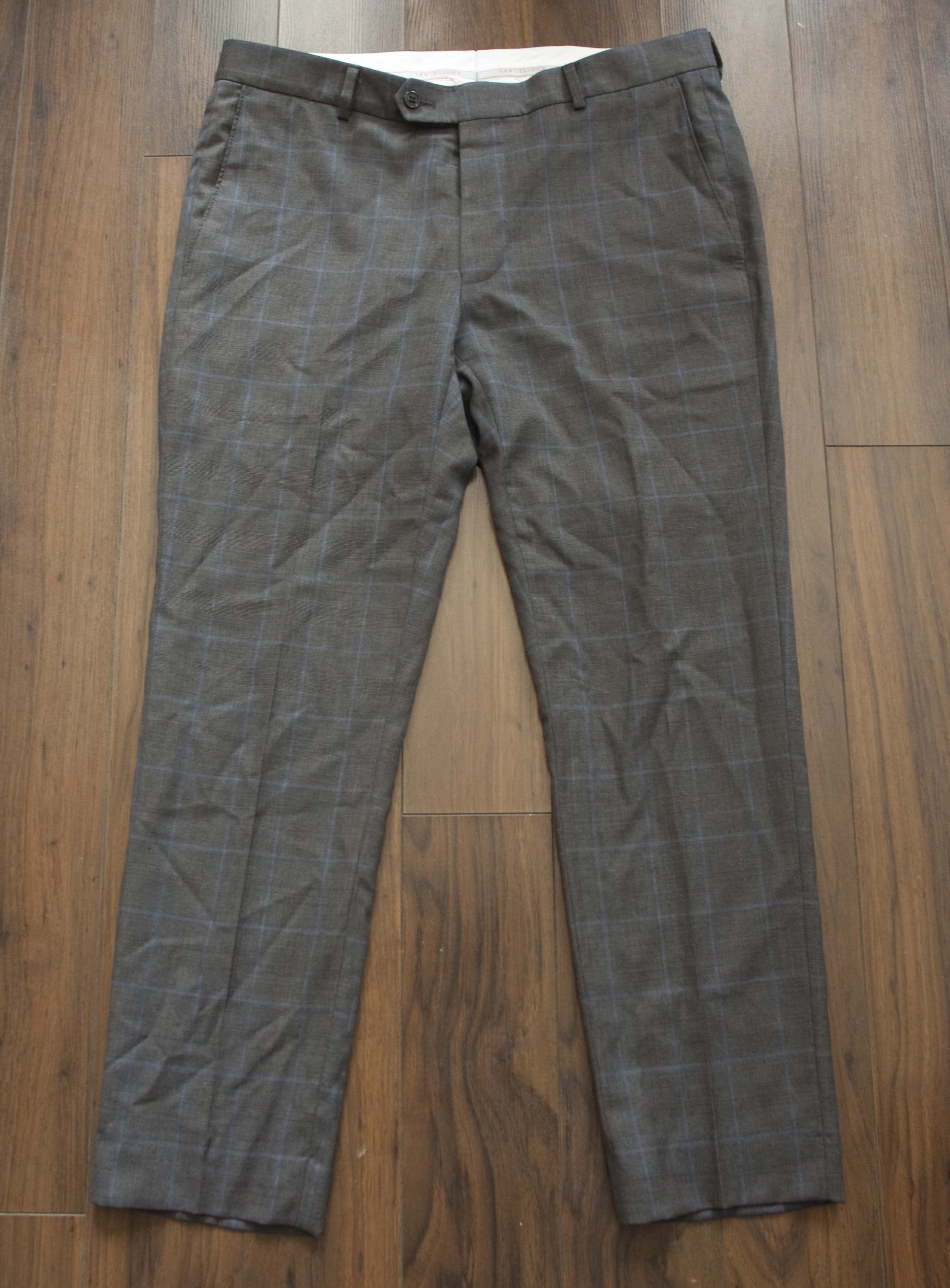 Samuelsohn Samuelsohn Pants Gray Size 34x27.5 Size US 34 / EU 50 - 1 Thumbnail
