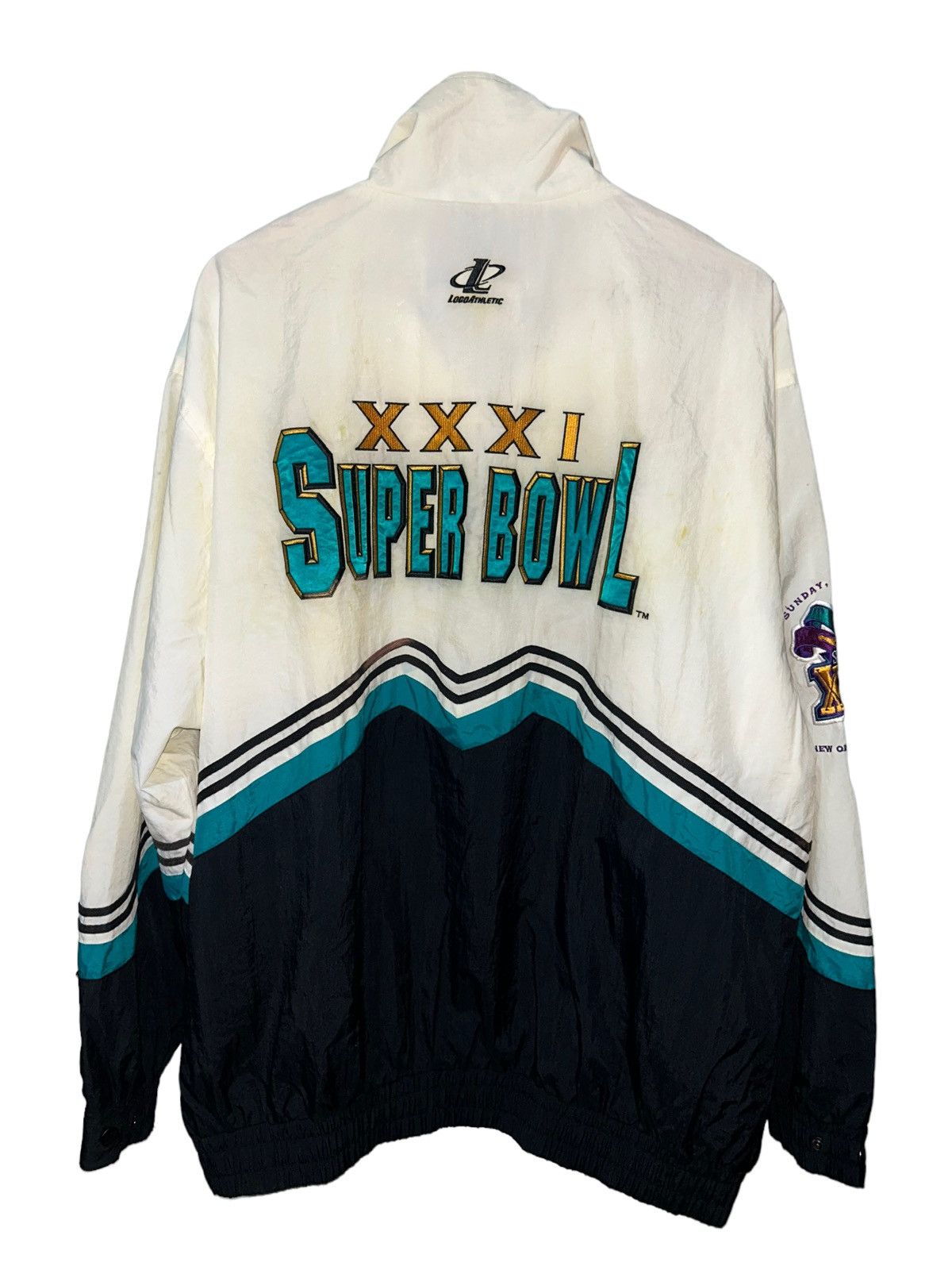 Vintage buy 1997 Super Bowl XXXI Jacket