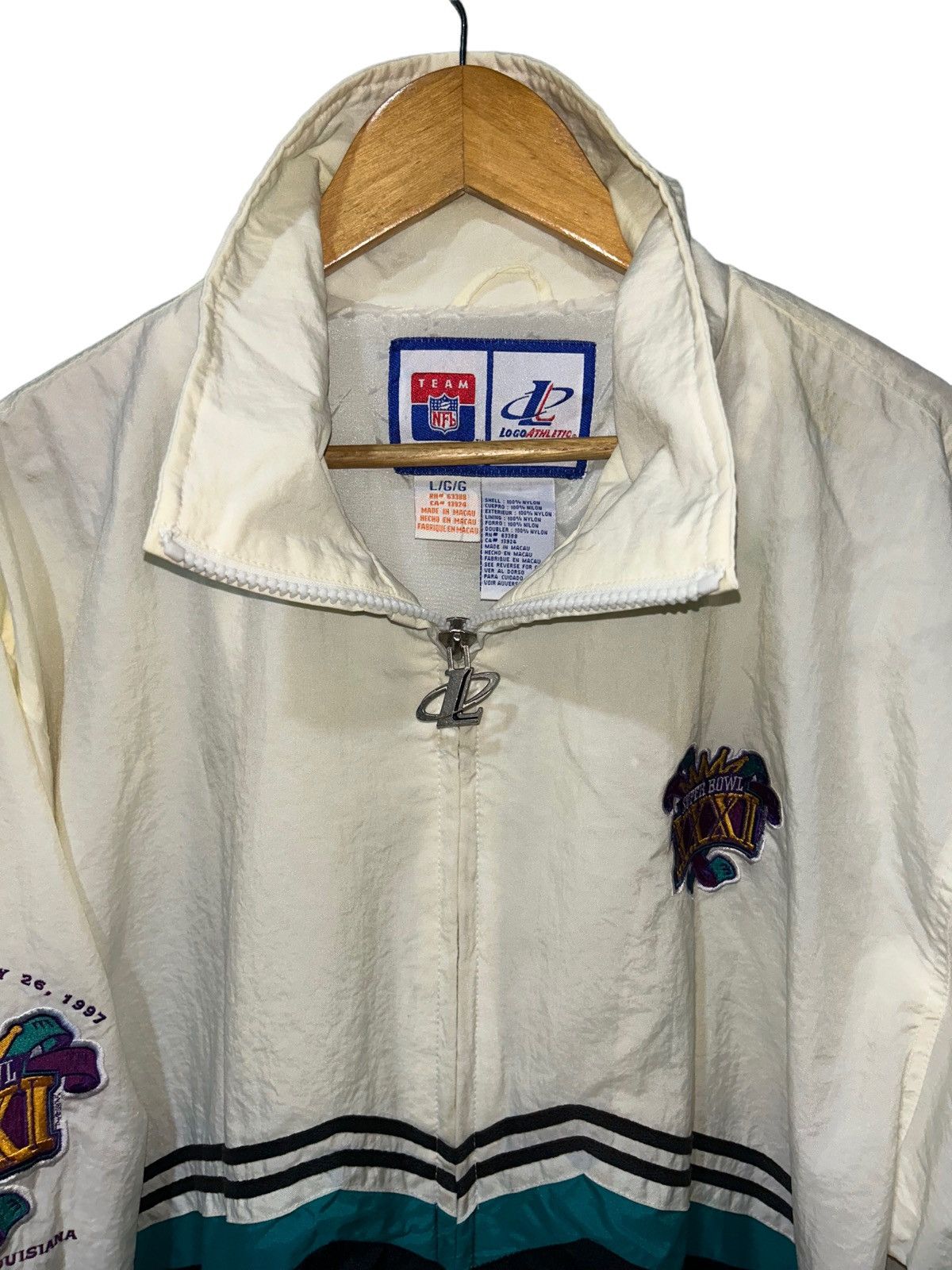 NFL Vintage 1997 Super Bowl XXXI Jacket Size US XL / EU 56 / 4 - 3 Thumbnail