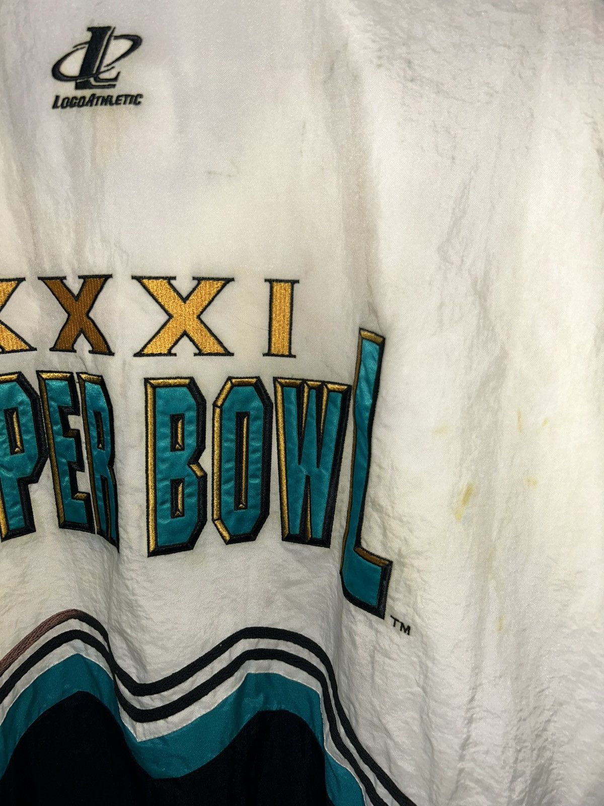 NFL Vintage 1997 Super Bowl XXXI Jacket Size US XL / EU 56 / 4 - 8 Thumbnail
