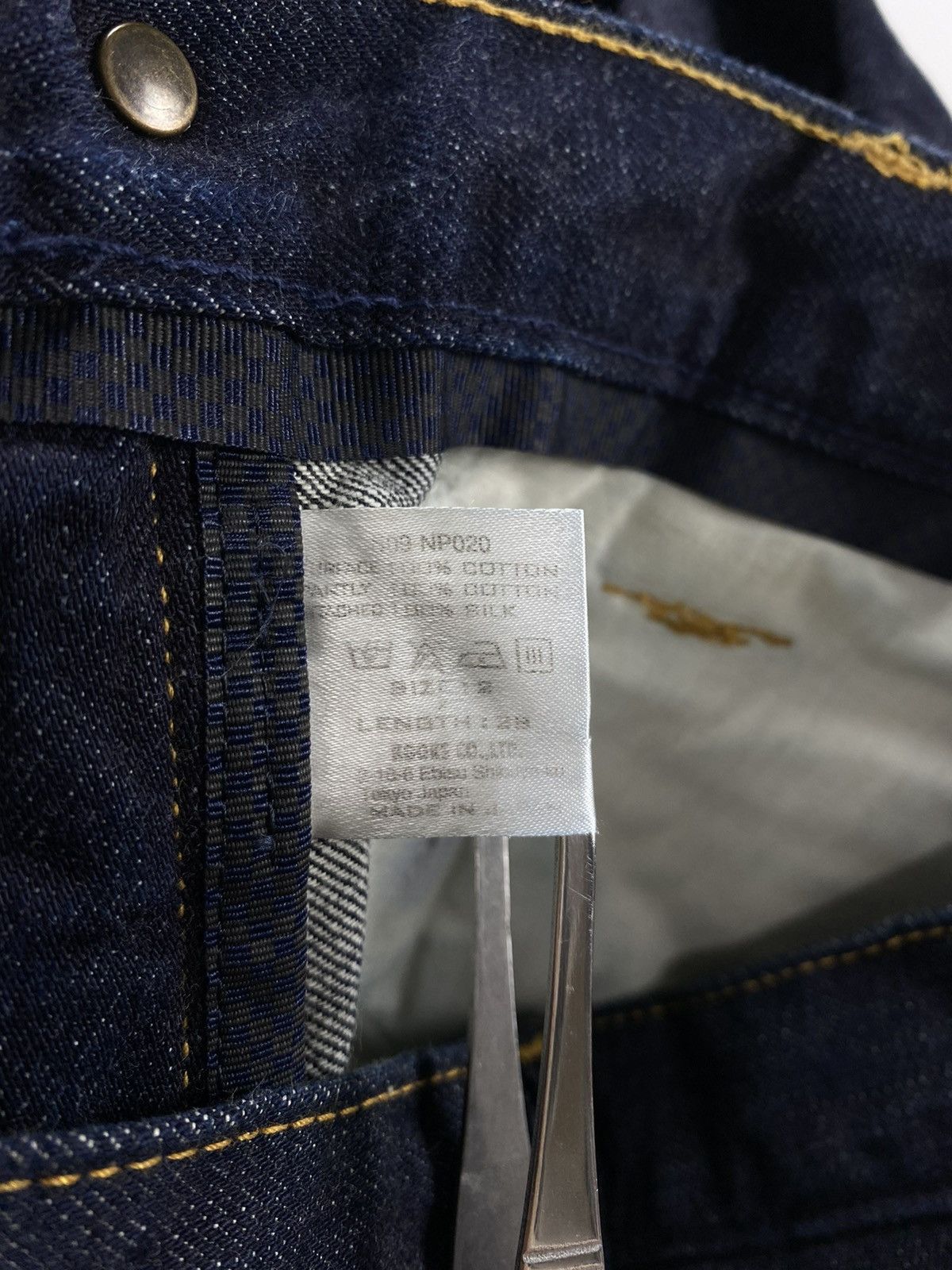 Number (N)ine Number (N)ine S/S’09 Shrunken Dart Raw Denim Jeans Size US 30 / EU 46 - 7 Thumbnail