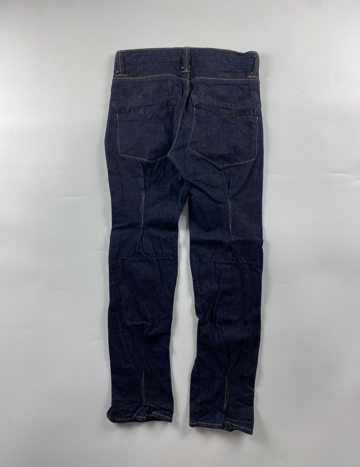 Number (N)ine Number (N)ine S/S’09 Shrunken Dart Raw Denim Jeans Size US 30 / EU 46 - 9 Thumbnail
