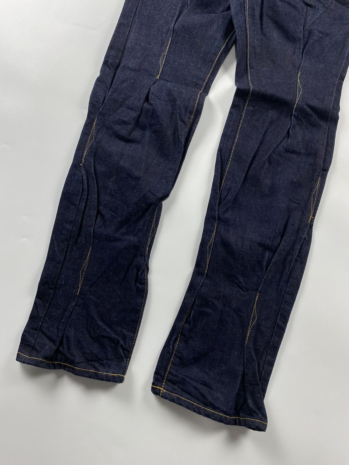 Number (N)ine Number (N)ine S/S’09 Shrunken Dart Raw Denim Jeans Size US 30 / EU 46 - 2 Thumbnail