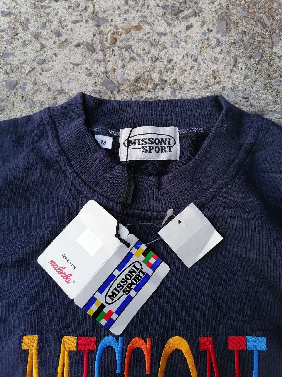 Missoni Missoni Sport Embroidered Sweatshirt Size US M / EU 48-50 / 2 - 3 Thumbnail