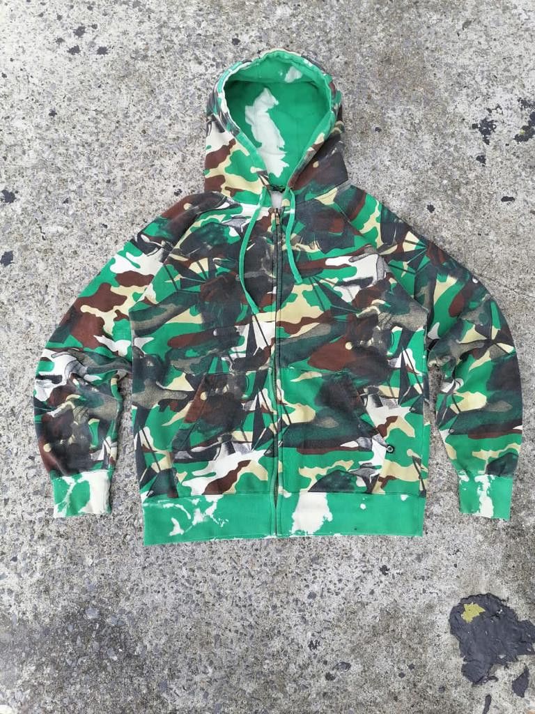 Volcom Volcom Camo Zipper Hoodie Size US L / EU 52-54 / 3 - 1 Thumbnail