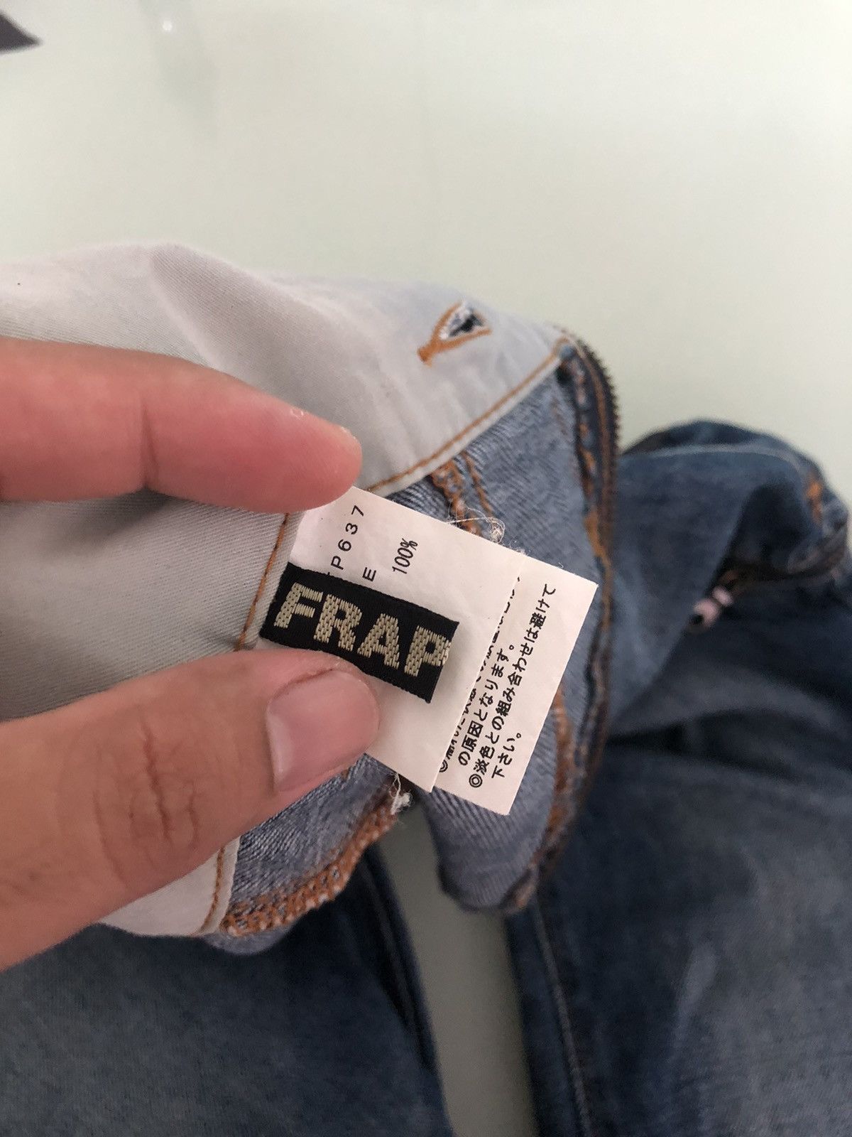 Issey Miyake Vintage Frapbois Issey Miyake Distressed Skinny Jeans Size US 32 / EU 48 - 16 Thumbnail