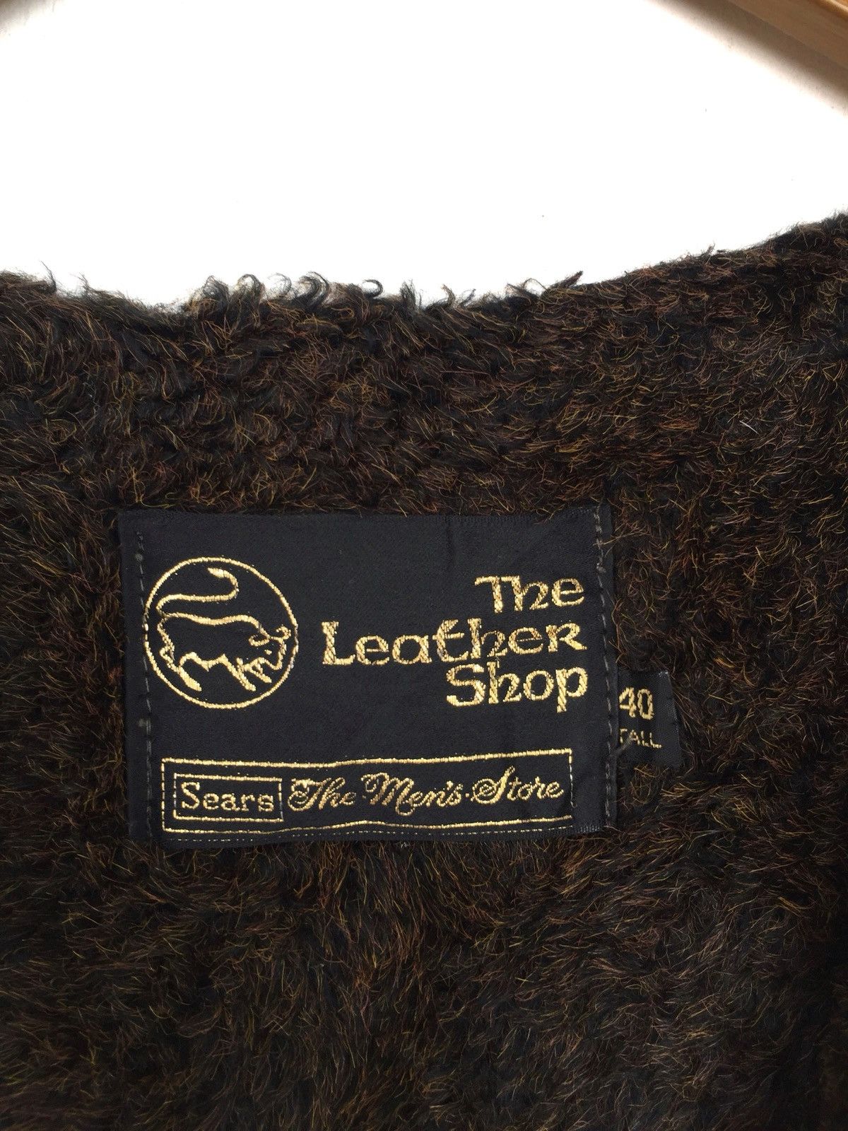 Genuine Leather 60s Sears 🇺🇸 Planiformatic Leather Fur Lining Vest Jacket Size US M / EU 48-50 / 2 - 5 Thumbnail
