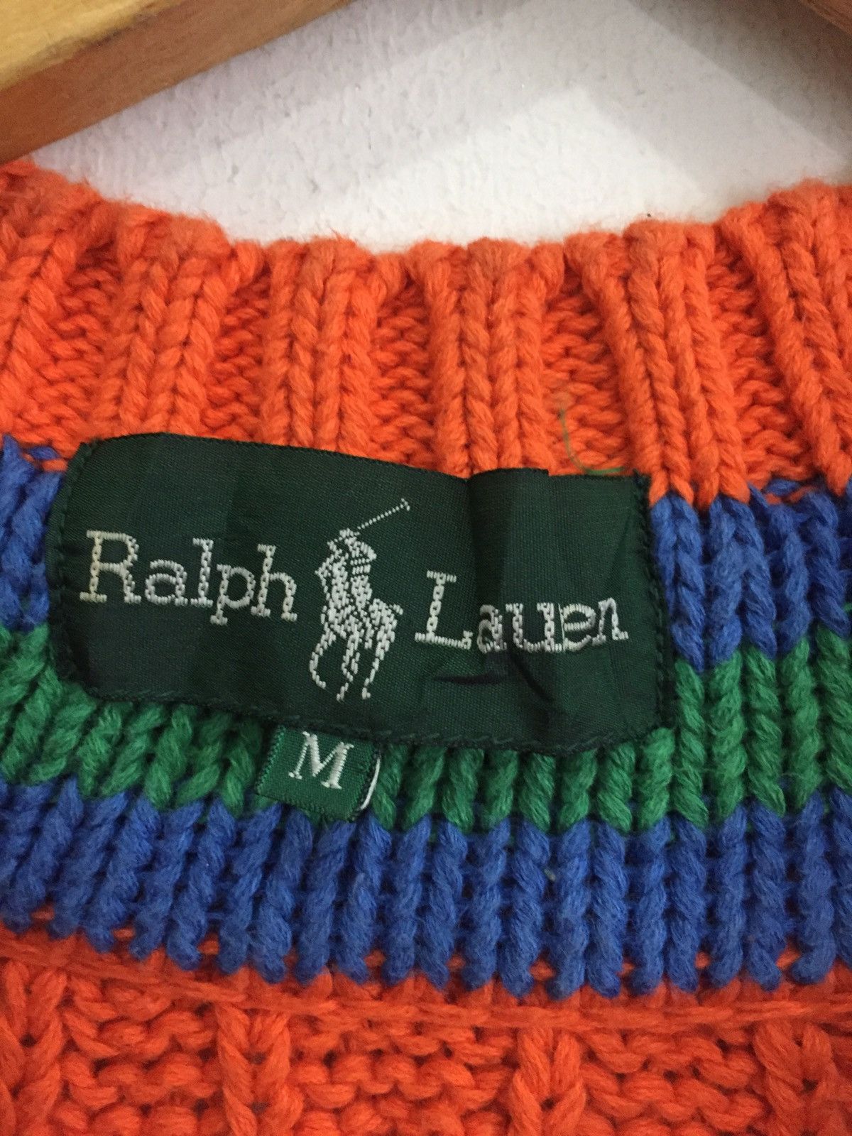 Polo Ralph Lauren Native Multicolor Knitted Vest Armpit 18x23 Size US S / EU 44-46 / 1 - 4 Thumbnail
