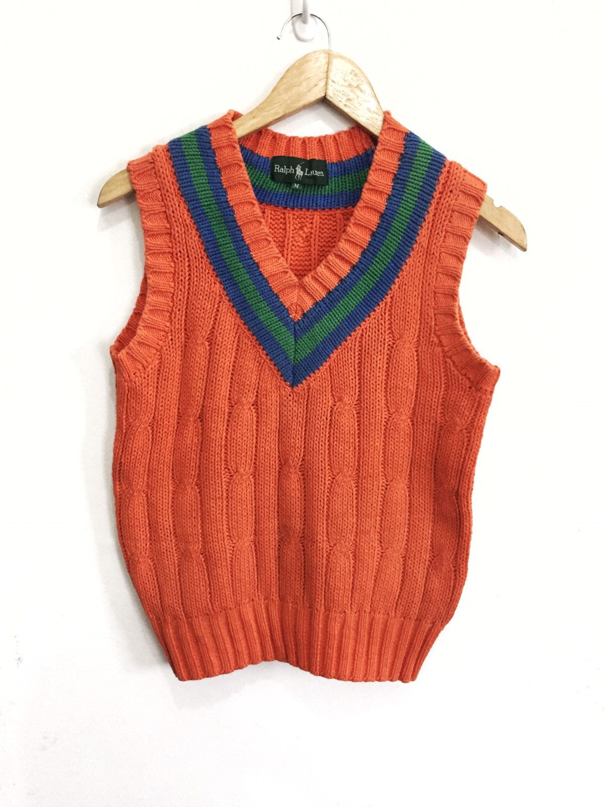 Polo Ralph Lauren Native Multicolor Knitted Vest Armpit 18x23 Size US S / EU 44-46 / 1 - 2 Thumbnail