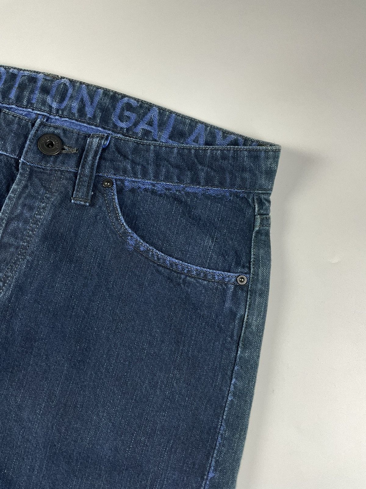 Issey Miyake Issey Miyake A-POC Inside Atari Woven Denim Size US 32 / EU 48 - 7 Thumbnail