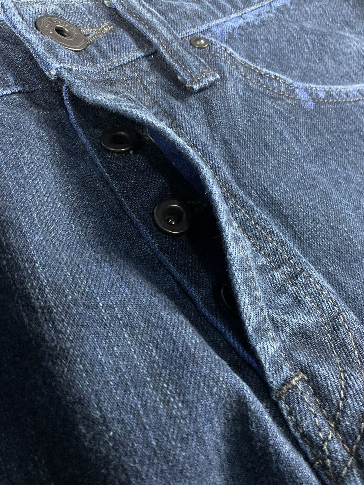Issey Miyake Issey Miyake A-POC Inside Atari Woven Denim Size US 32 / EU 48 - 9 Thumbnail