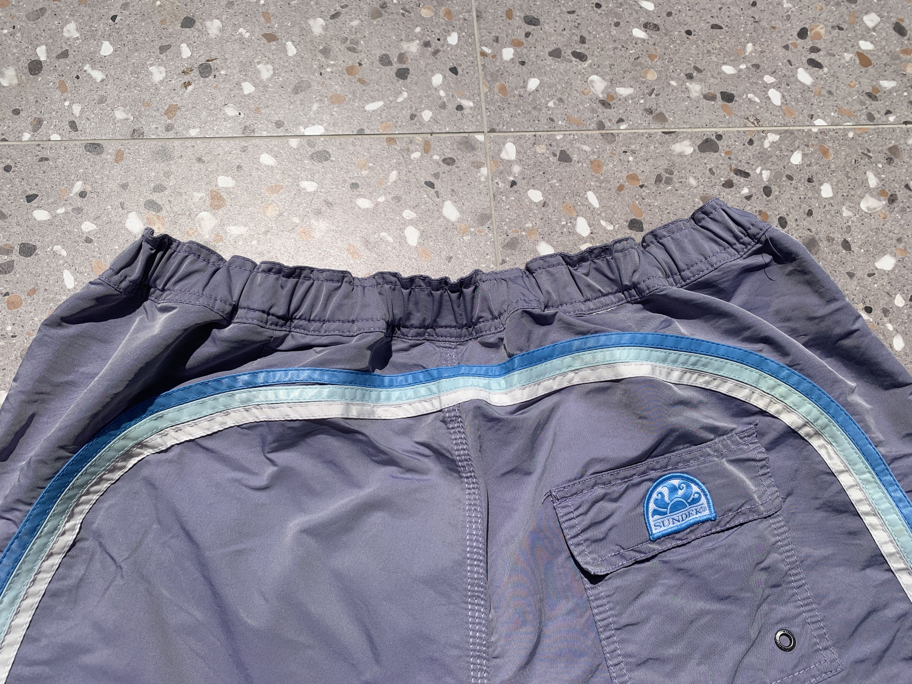 Sundek Metallic Sundek 40 Board Shorts Trunks Bath Suit Size 40 2XL Size US 40 / EU 56 - 6 Thumbnail