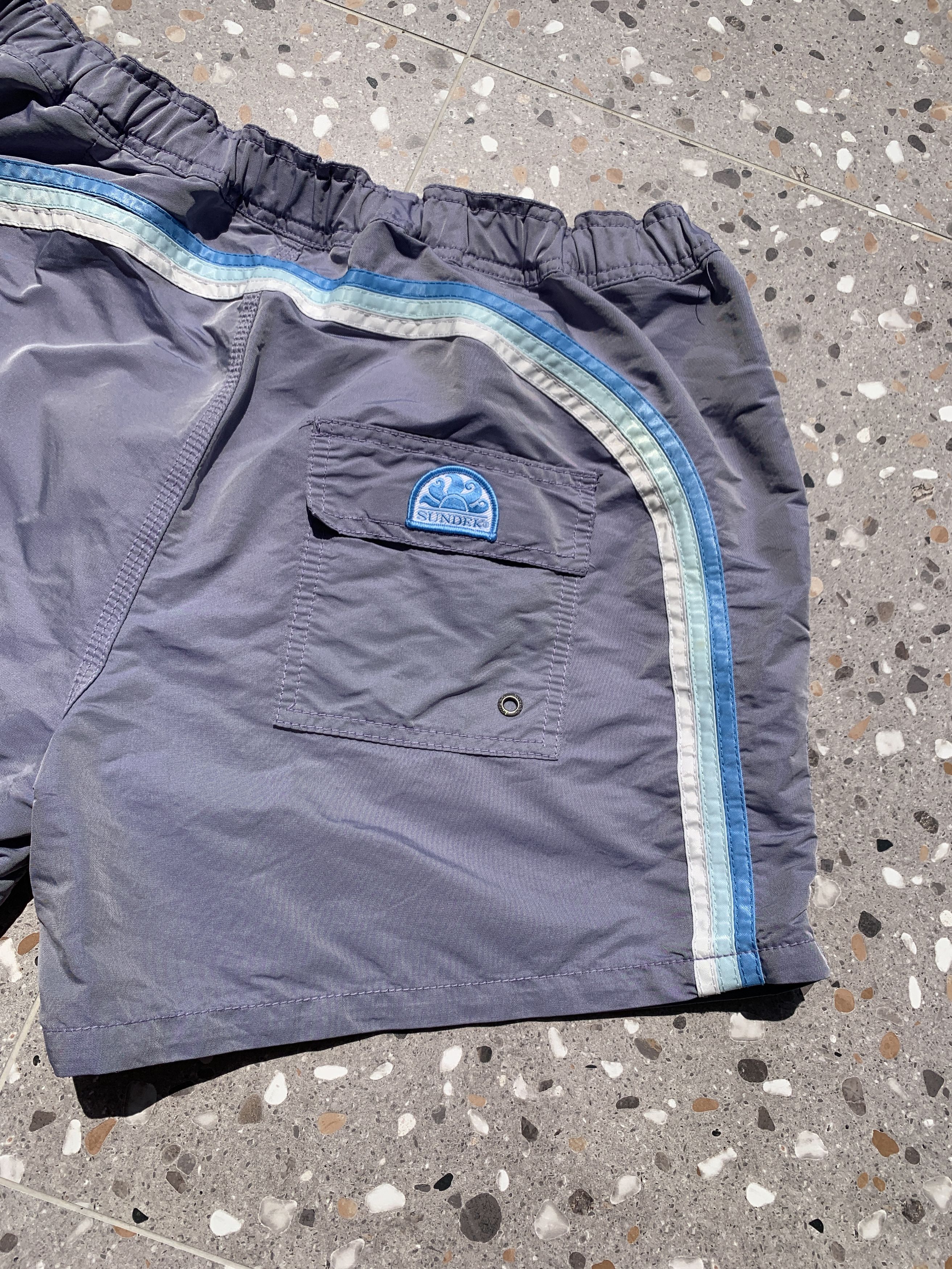 Sundek Metallic Sundek 40 Board Shorts Trunks Bath Suit Size 40 2XL Size US 40 / EU 56 - 2 Thumbnail