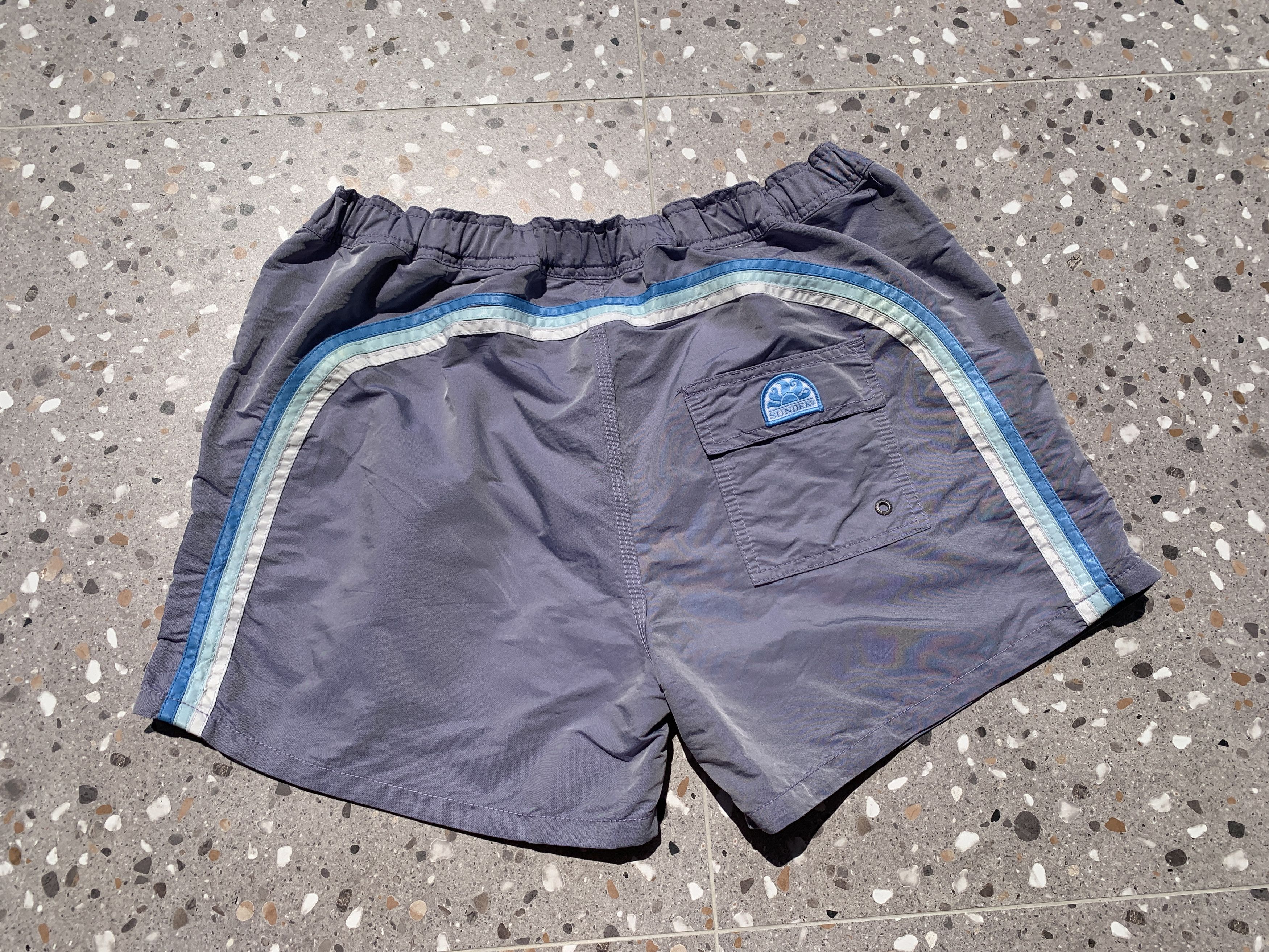 Sundek Metallic Sundek 40 Board Shorts Trunks Bath Suit Size 40 2XL Size US 40 / EU 56 - 13 Thumbnail