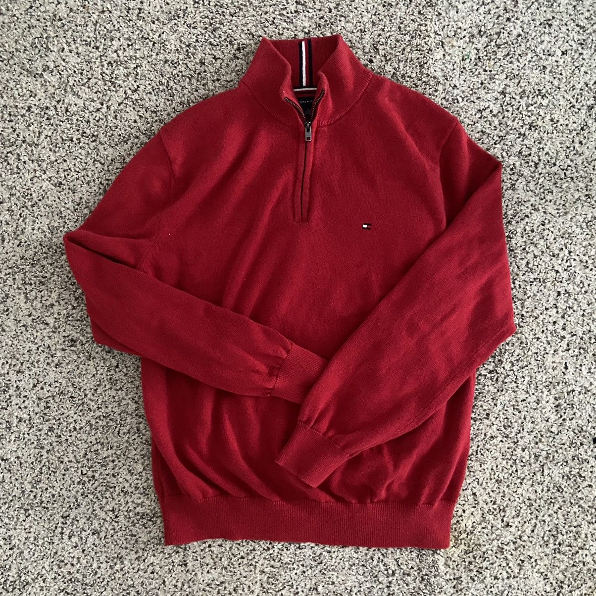 Tommy Hilfiger Tommy Hilfiger Zip Up Sweater Size US XL / EU 56 / 4 - 2 Thumbnail