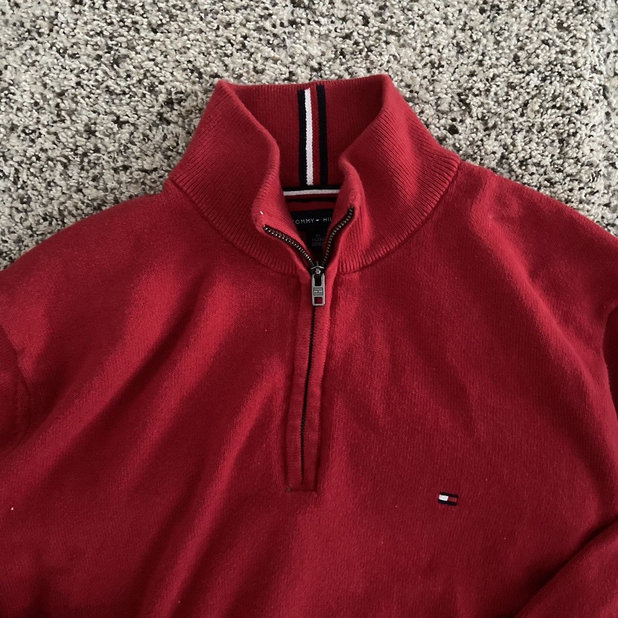 Tommy Hilfiger Tommy Hilfiger Zip Up Sweater Size US XL / EU 56 / 4 - 3 Thumbnail