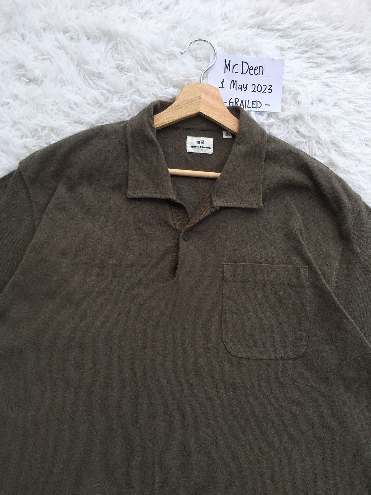 Engineered Garments Rare Engineered Garments x Uniqlo Polo Shirt Size US XL / EU 56 / 4 - 6 Thumbnail